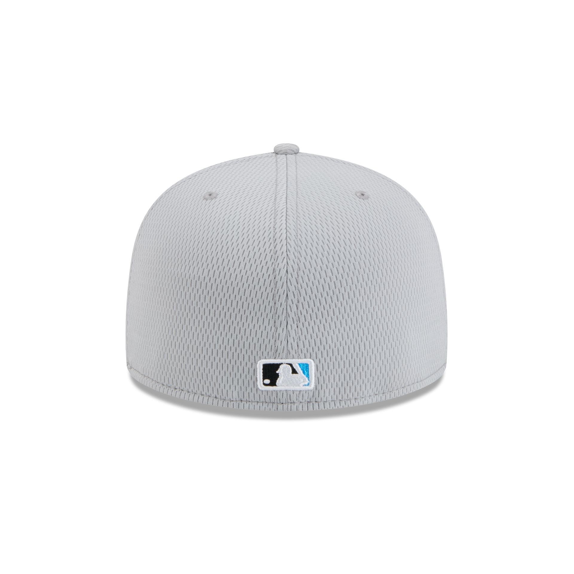 Miami Marlins 2025 Clubhouse Gray 59FIFTY Fitted Hat