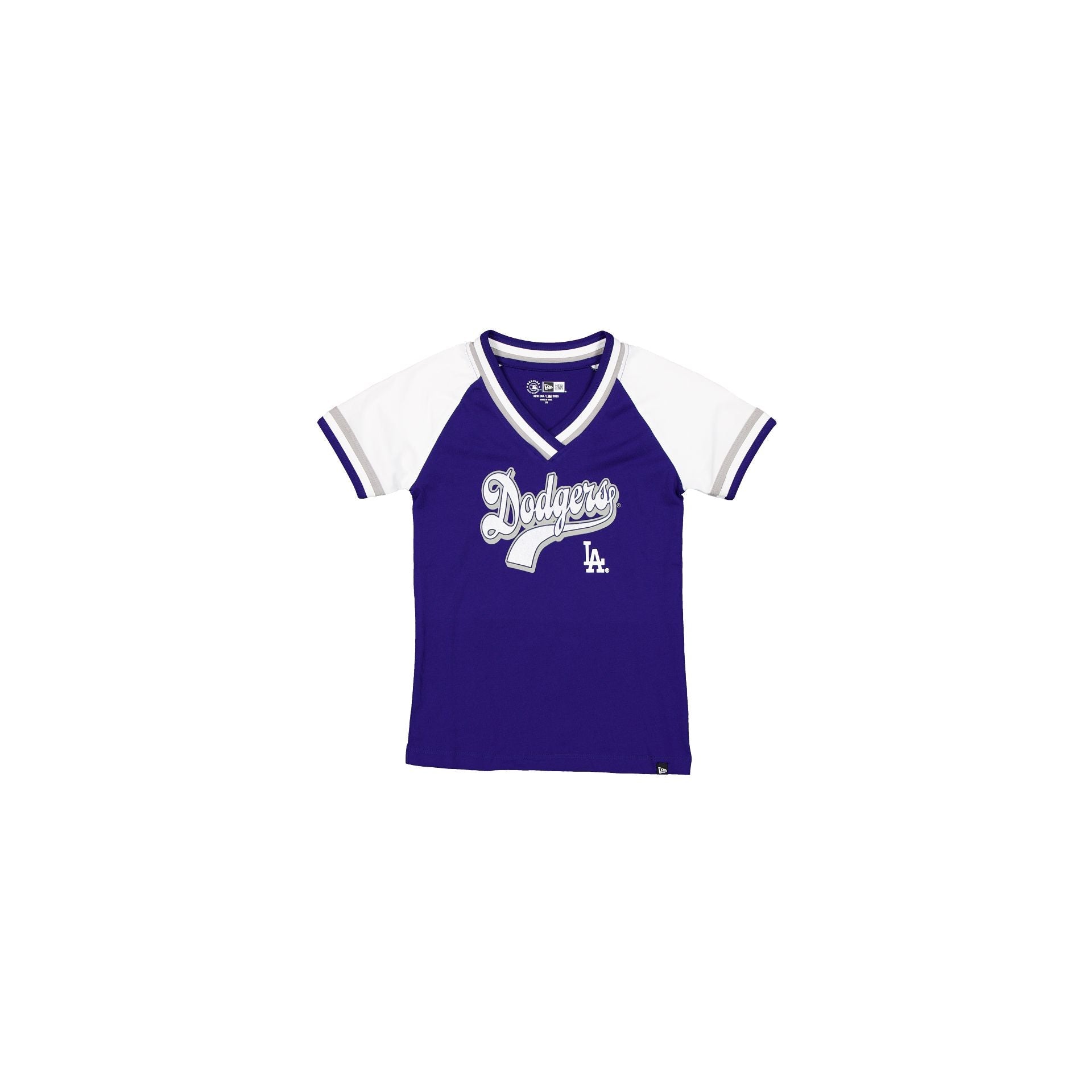 Los Angeles Dodgers Girls Baseball T-Shirt