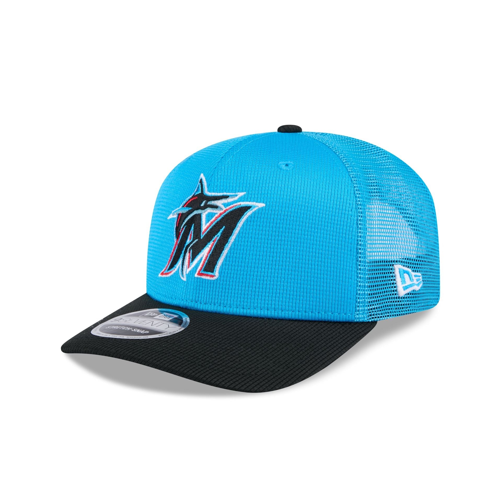 Miami Marlins 2025 Spring Training 9SEVENTY Trucker Hat