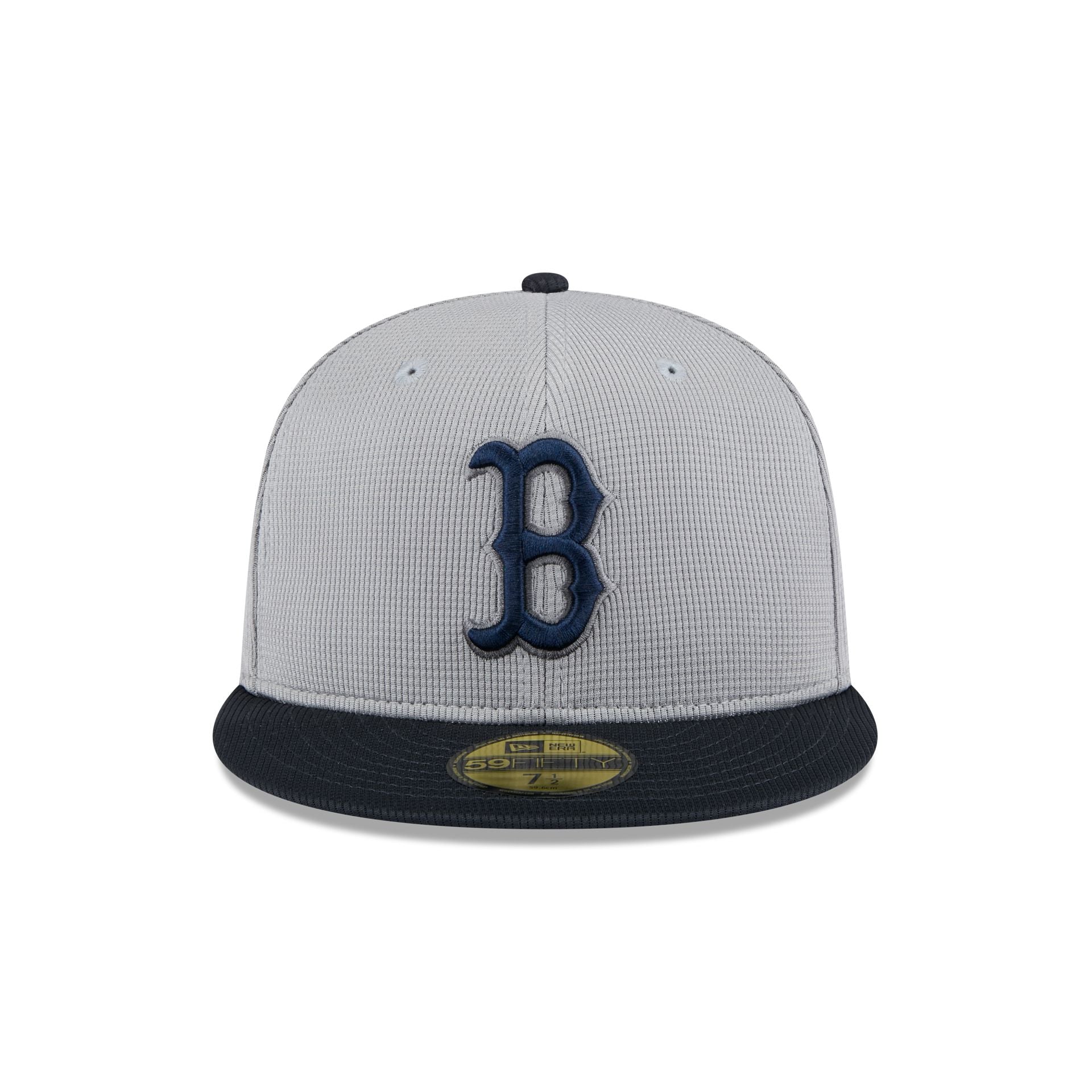 Boston Red Sox 2025 Batting Practice Gray 59FIFTY Fitted Hat