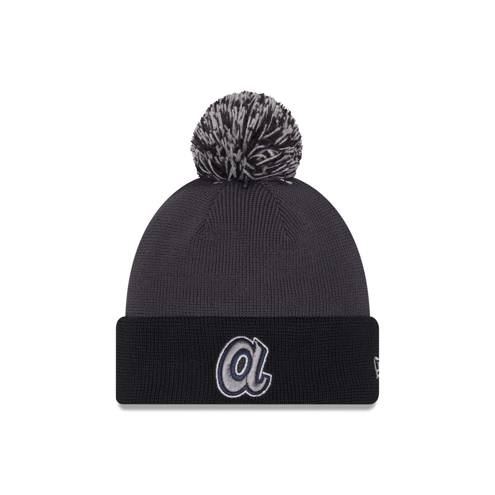 Atlanta Braves 2025 Batting Practice Pom Knit Hat