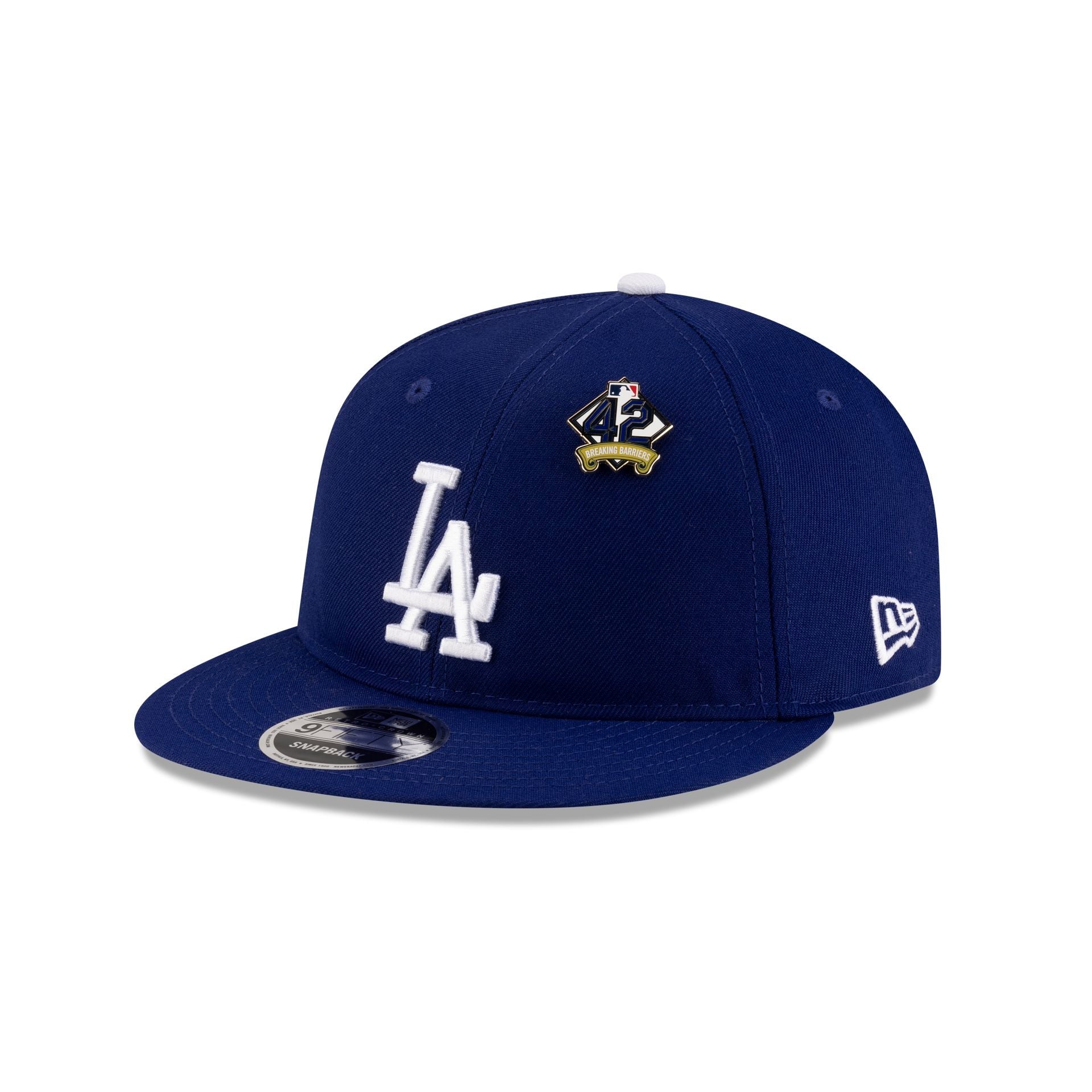 Los Angeles Dodgers Jackie Robinson Day 2025 Retro Crown 9FIFTY Snapback Hat