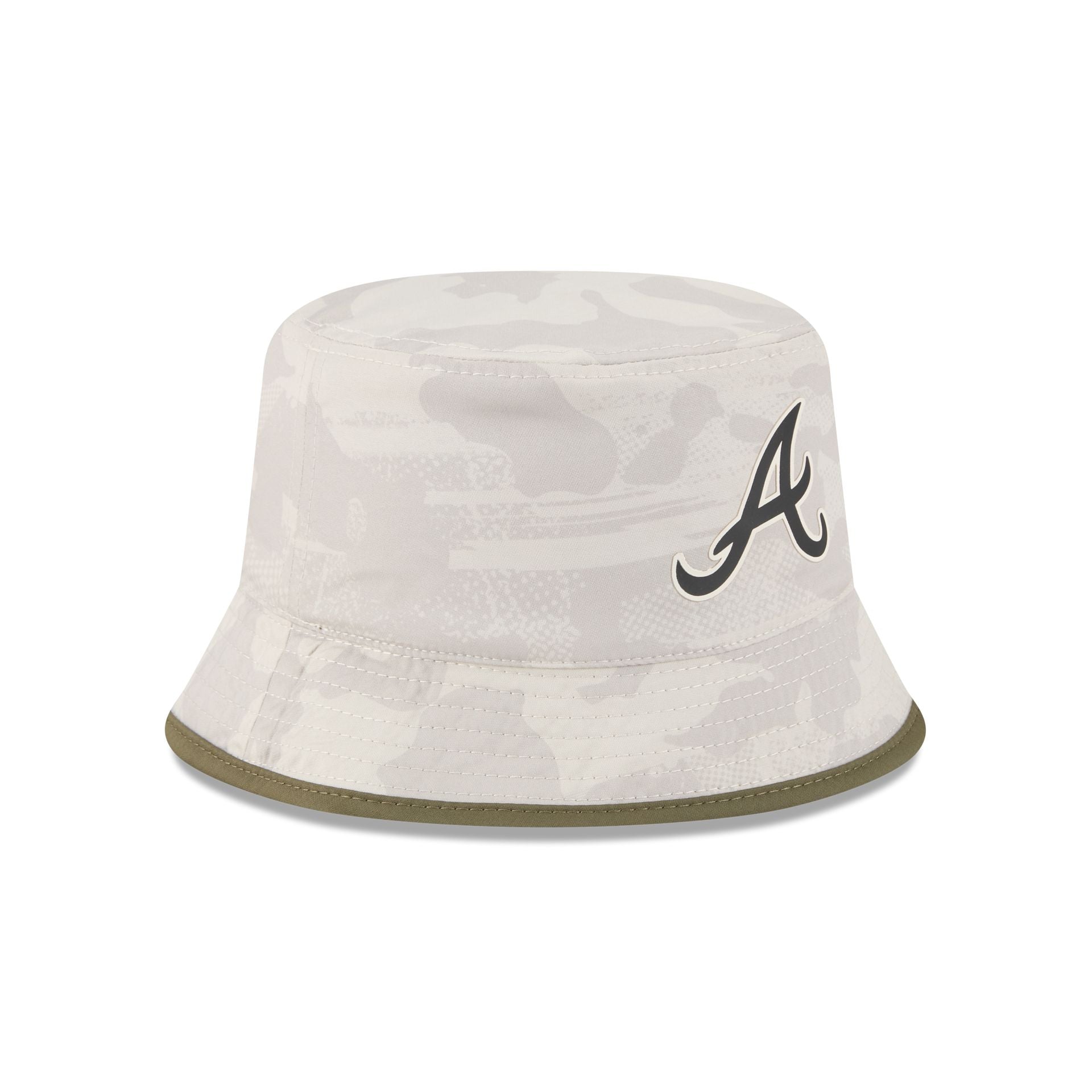 Atlanta Braves Armed Forces Day 2025 Reversible Bucket Hat