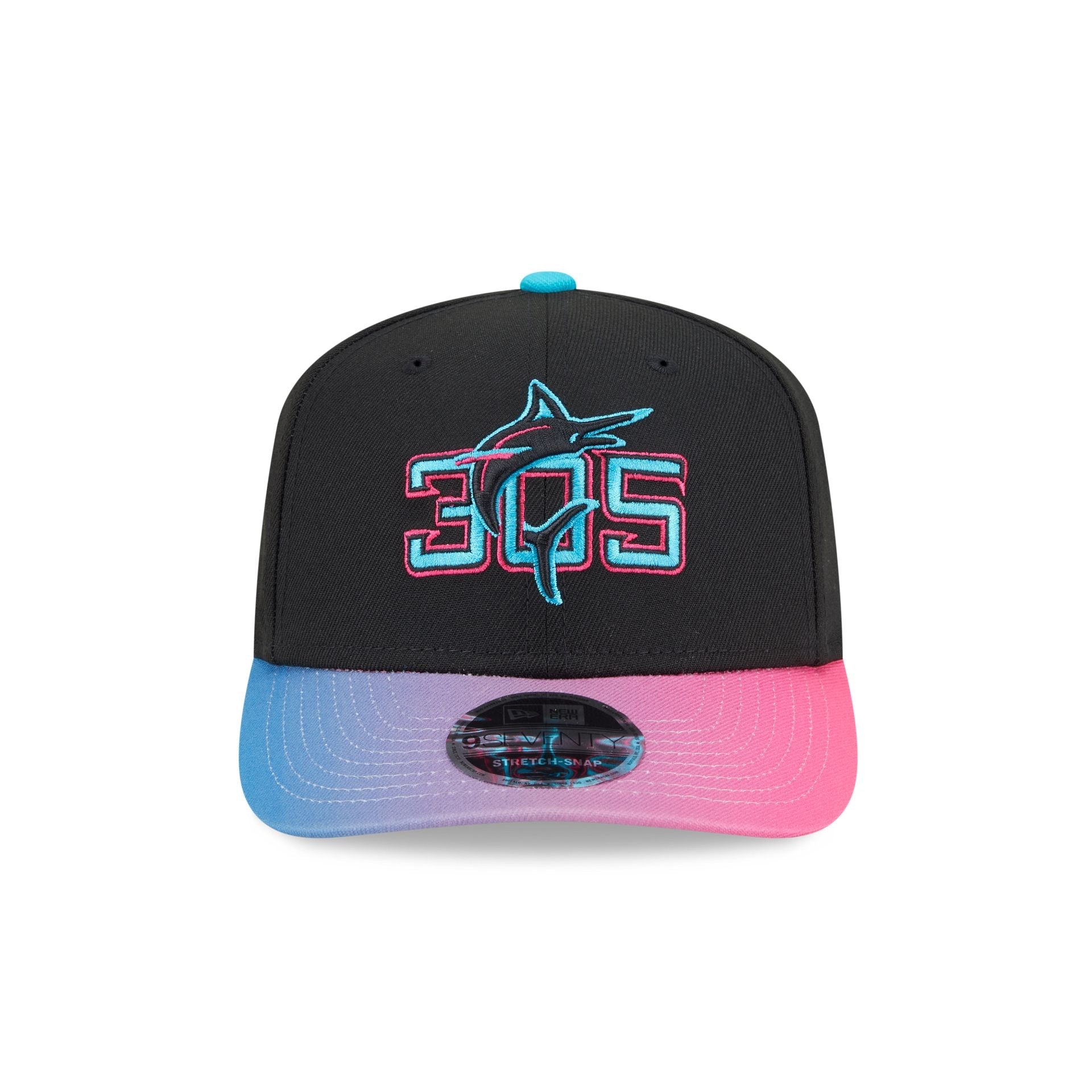 Miami Marlins City Connect 9SEVENTY Stretch-Snap Hat