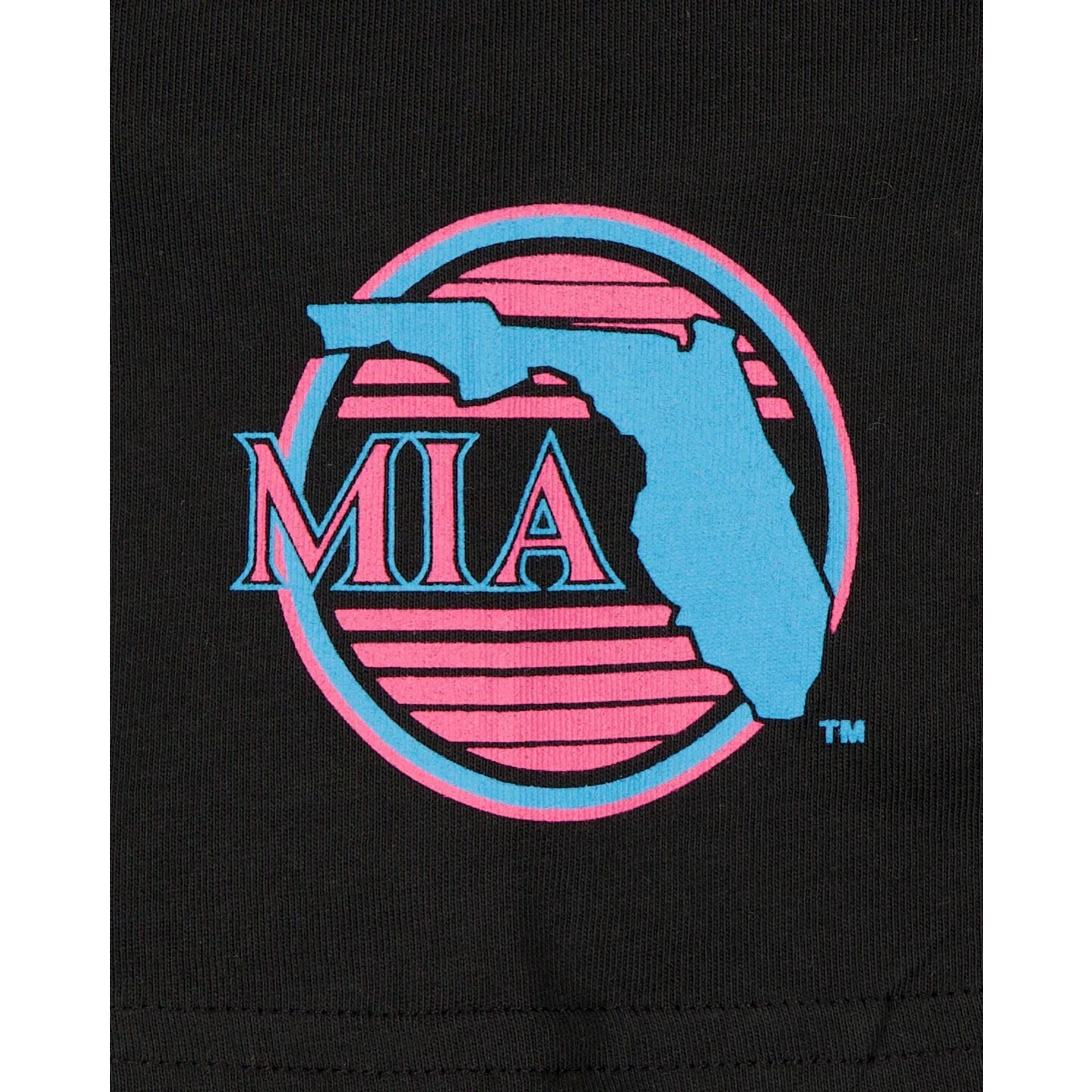 Miami Marlins City Connect Women's Black T-Shirt