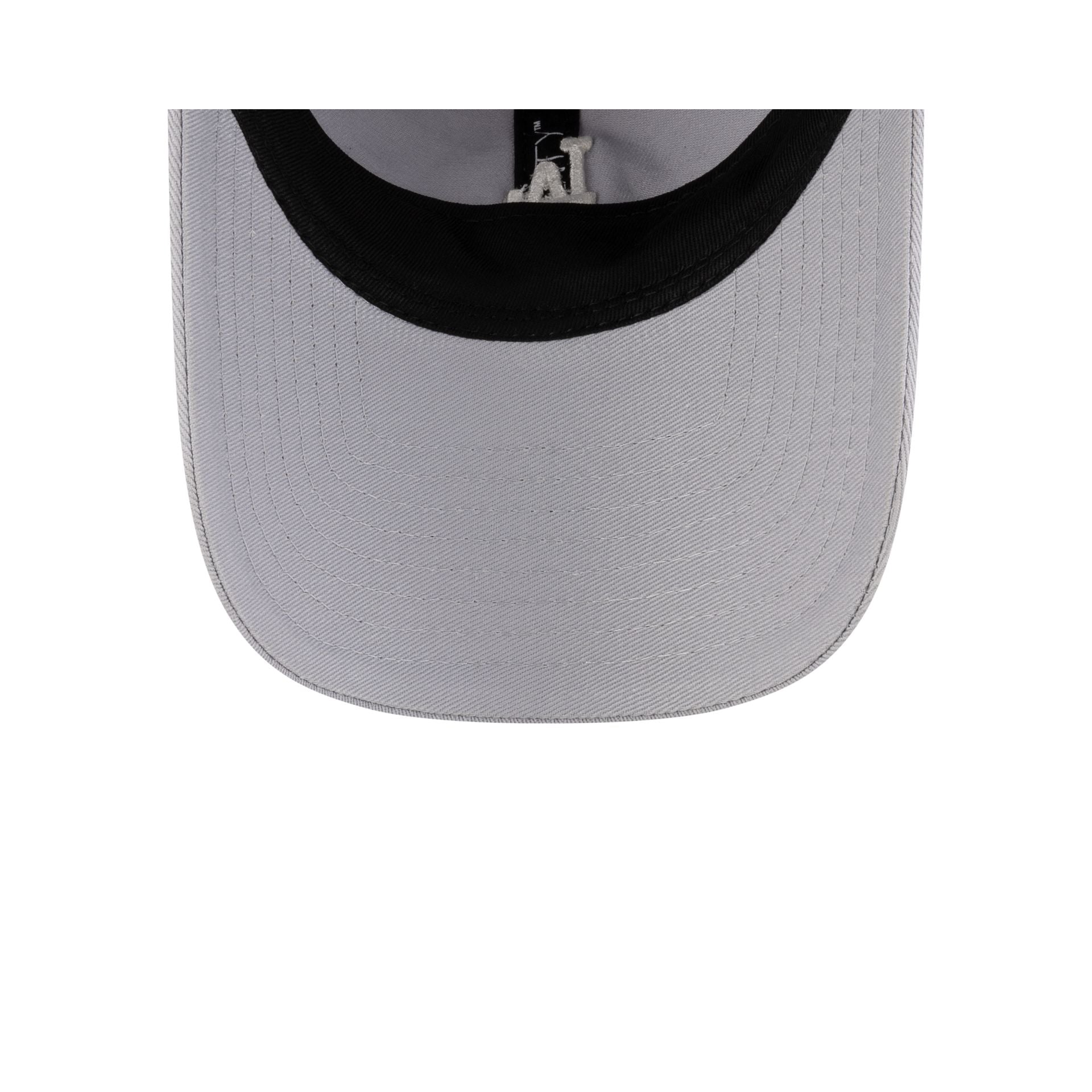 Los Angeles Dodgers Mini Logo Washed Gray 9TWENTY Adjustable Hat