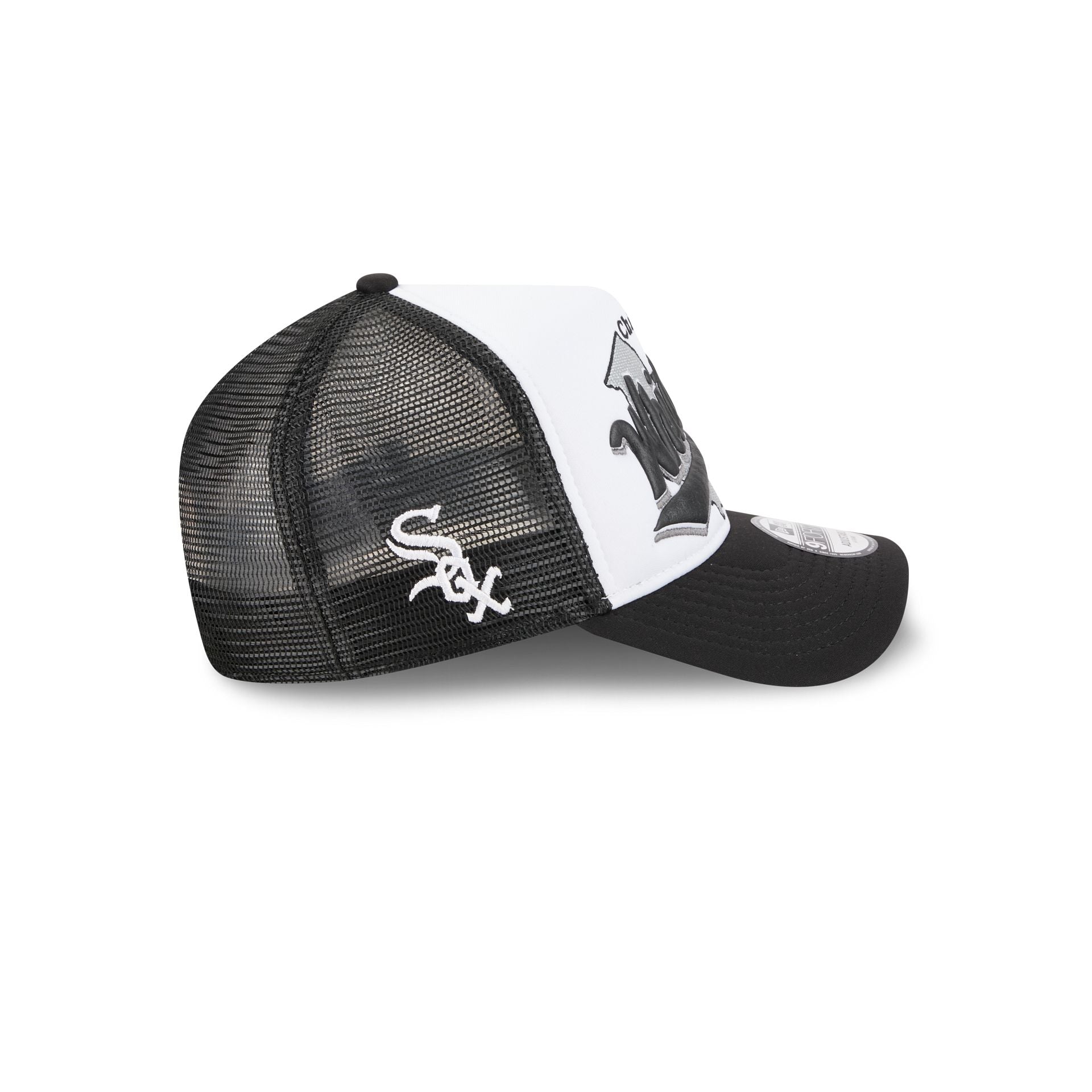 Chicago White Sox State Flower 9FORTY A-Frame Trucker Hat