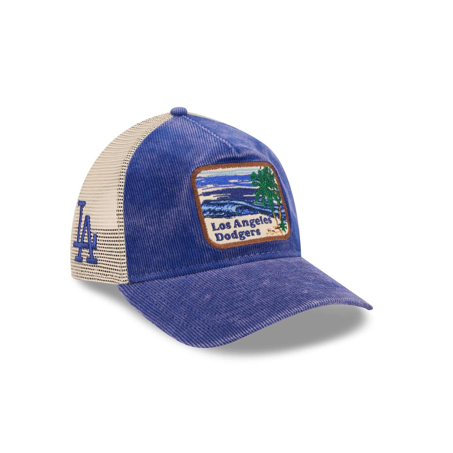 Los Angeles Dodgers Vintage Landscape 9TWENTY A-Frame Trucker Hat