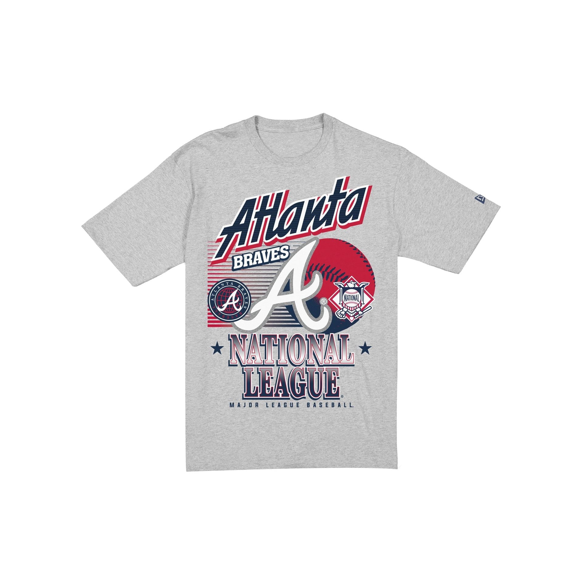 Atlanta Braves Sport Classics Heather Gray Short-Sleeve T-Shirt