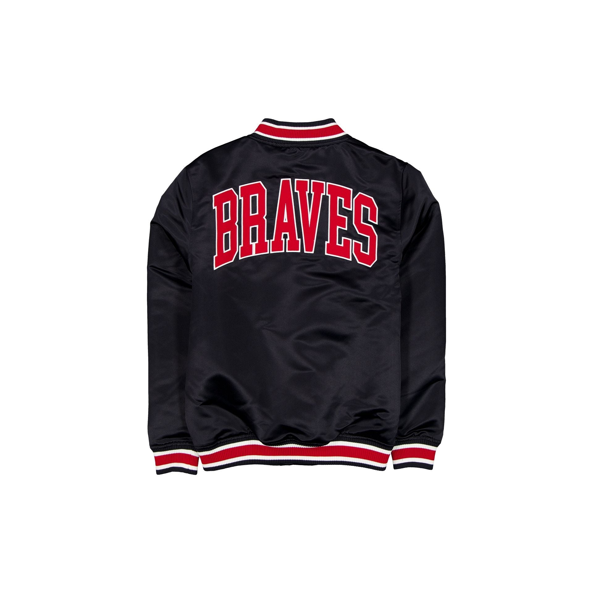 Atlanta Braves Sport Classics Navy Satin Jacket