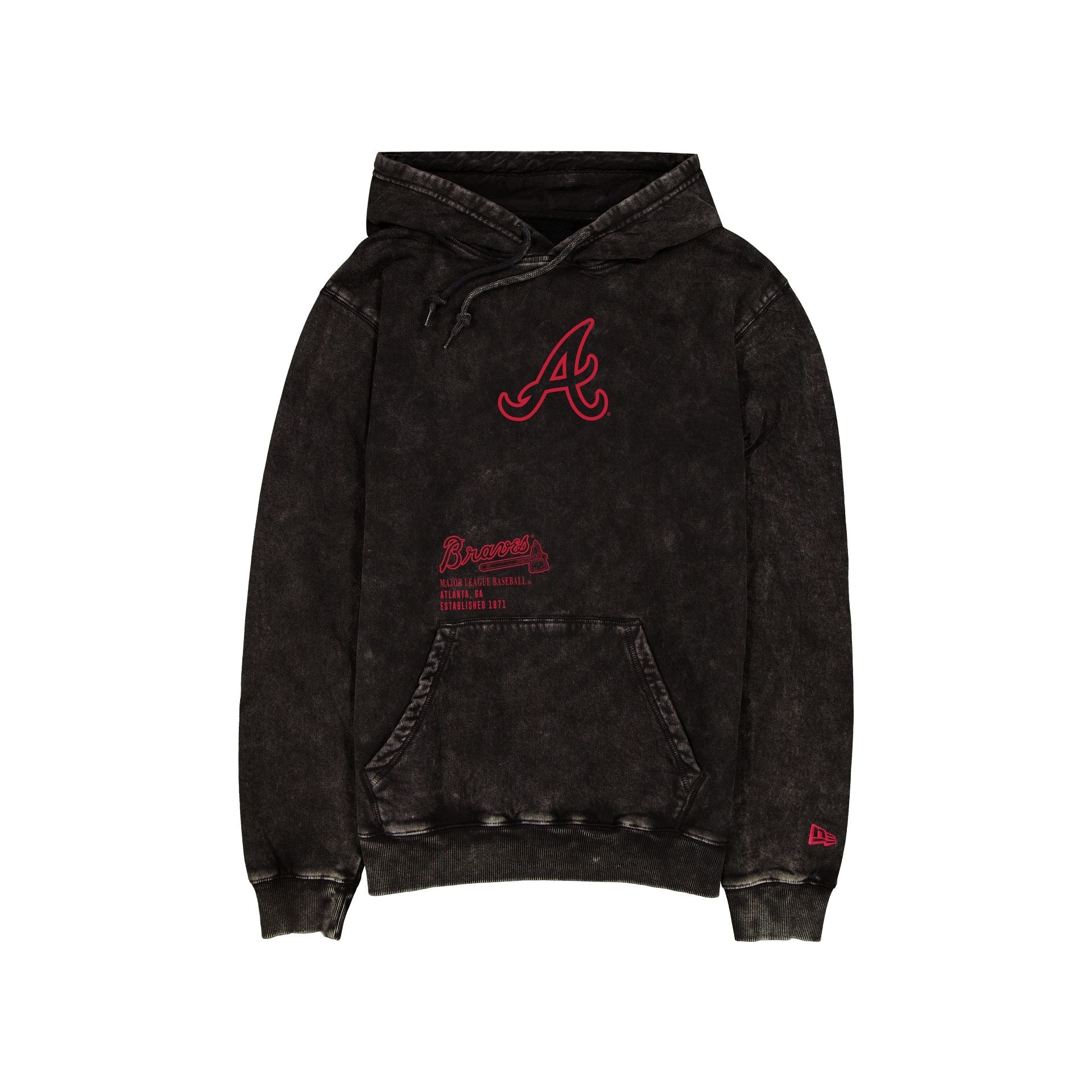 Atlanta Braves Sport Night Black Hoodie