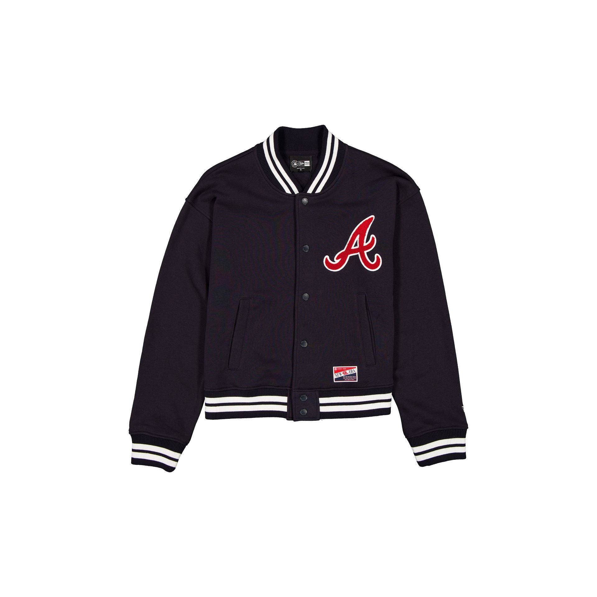 Atlanta Braves Throwback Women's Snap Front Jacket