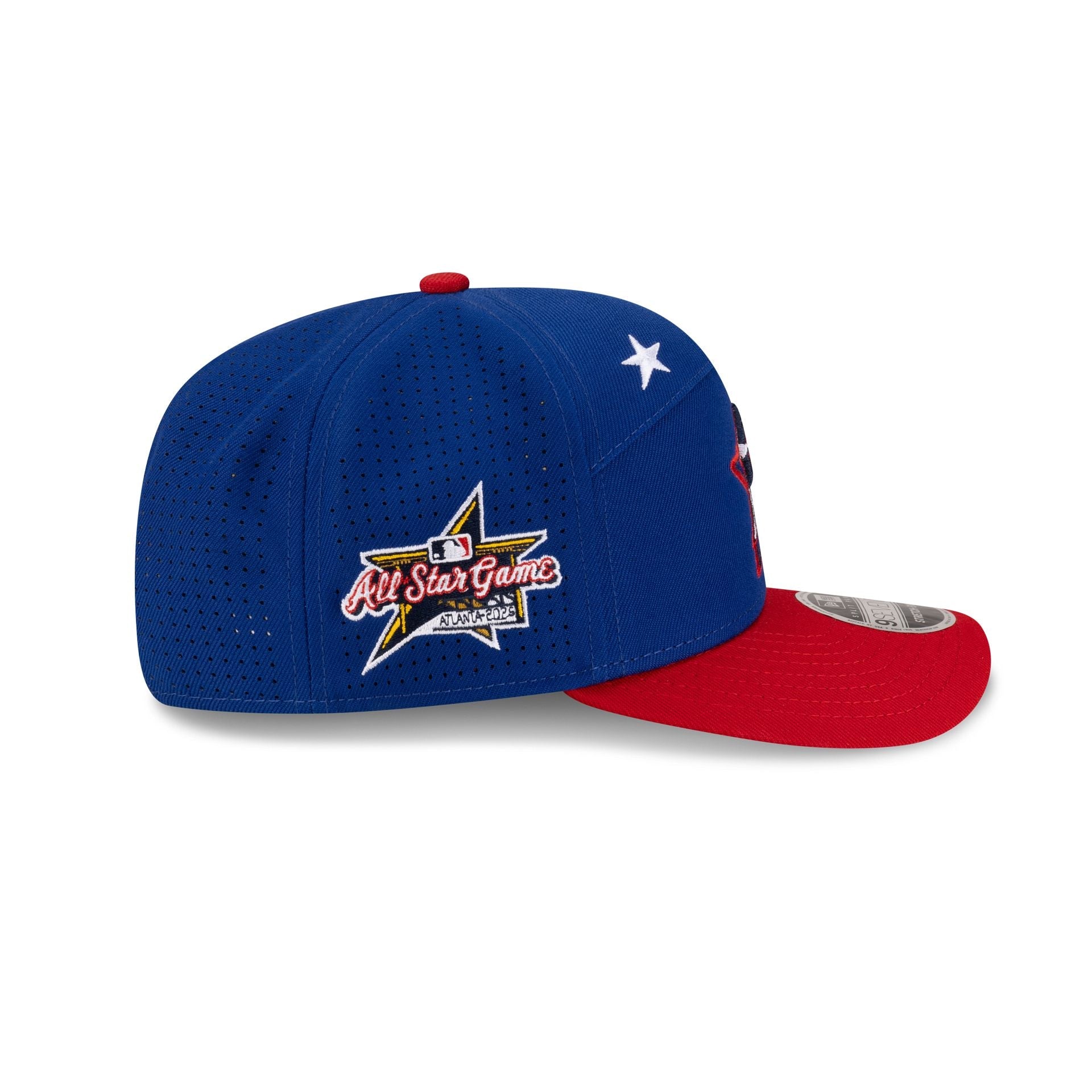 Miami Marlins 2025 All-Star Game Workout Split Panel 9SEVENTY Stretch-Snap Hat