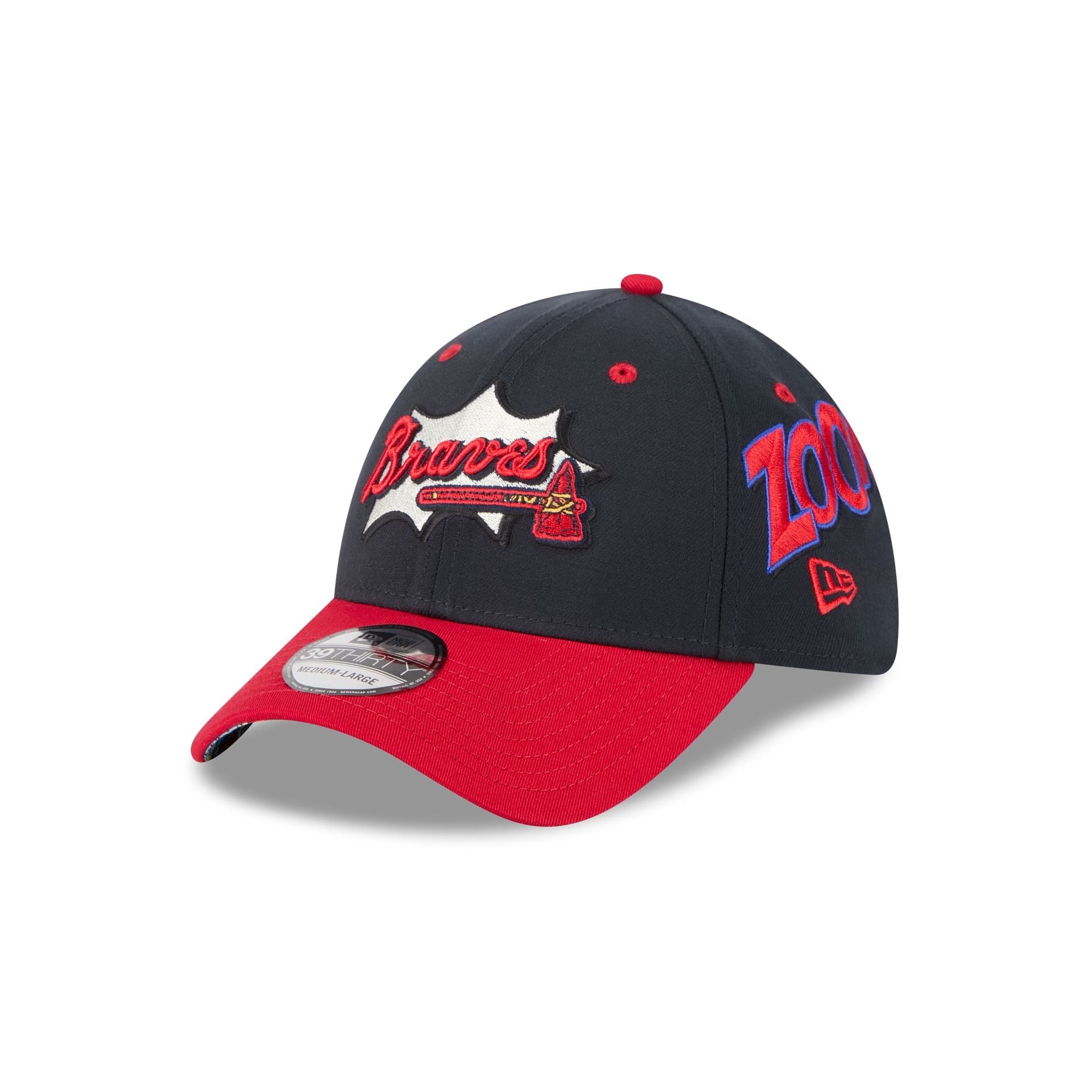 Atlanta Braves Diamond Hero Edition 39THIRTY Stretch Fit Hat