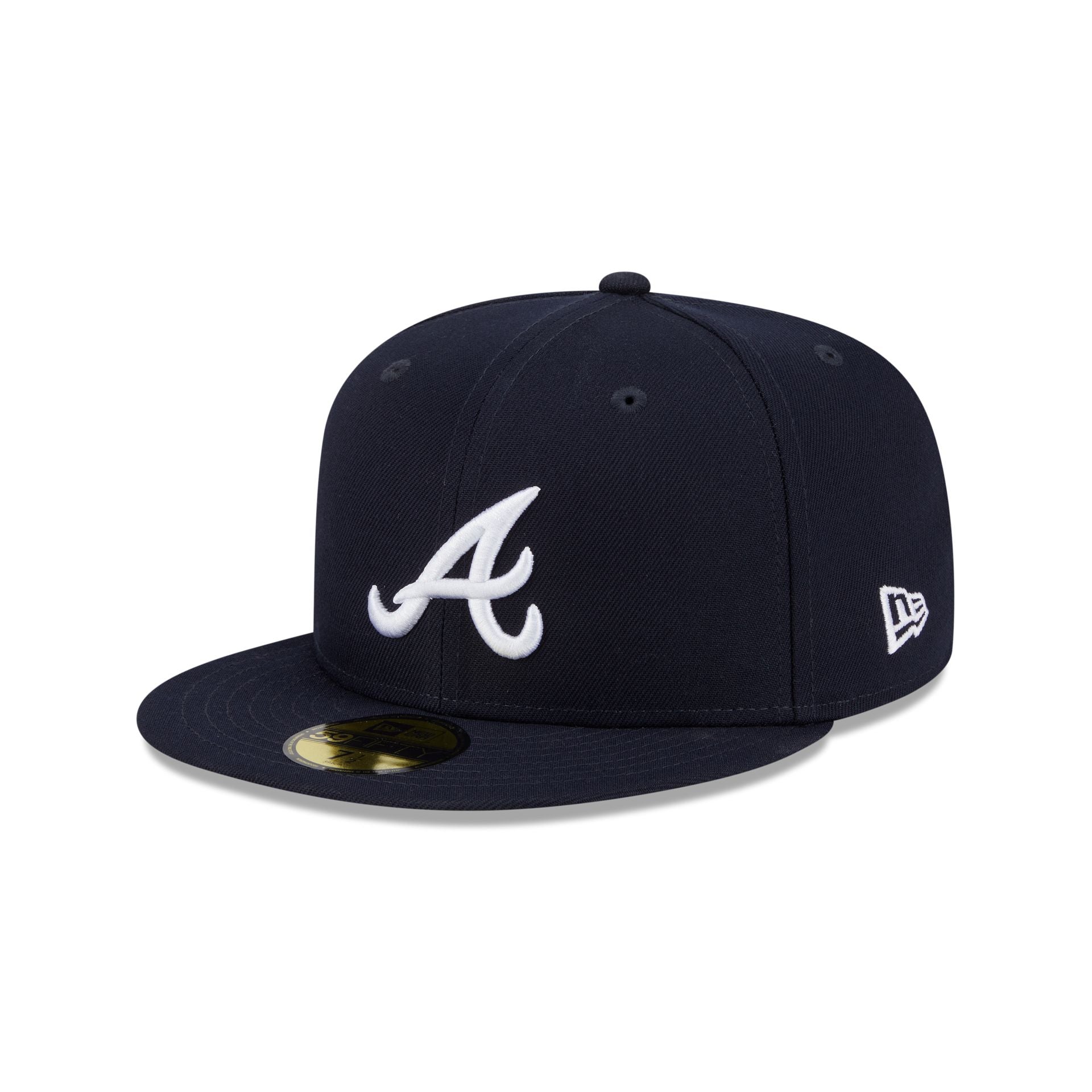 Atlanta Braves Floral Undervisor 59FIFTY Fitted Hat
