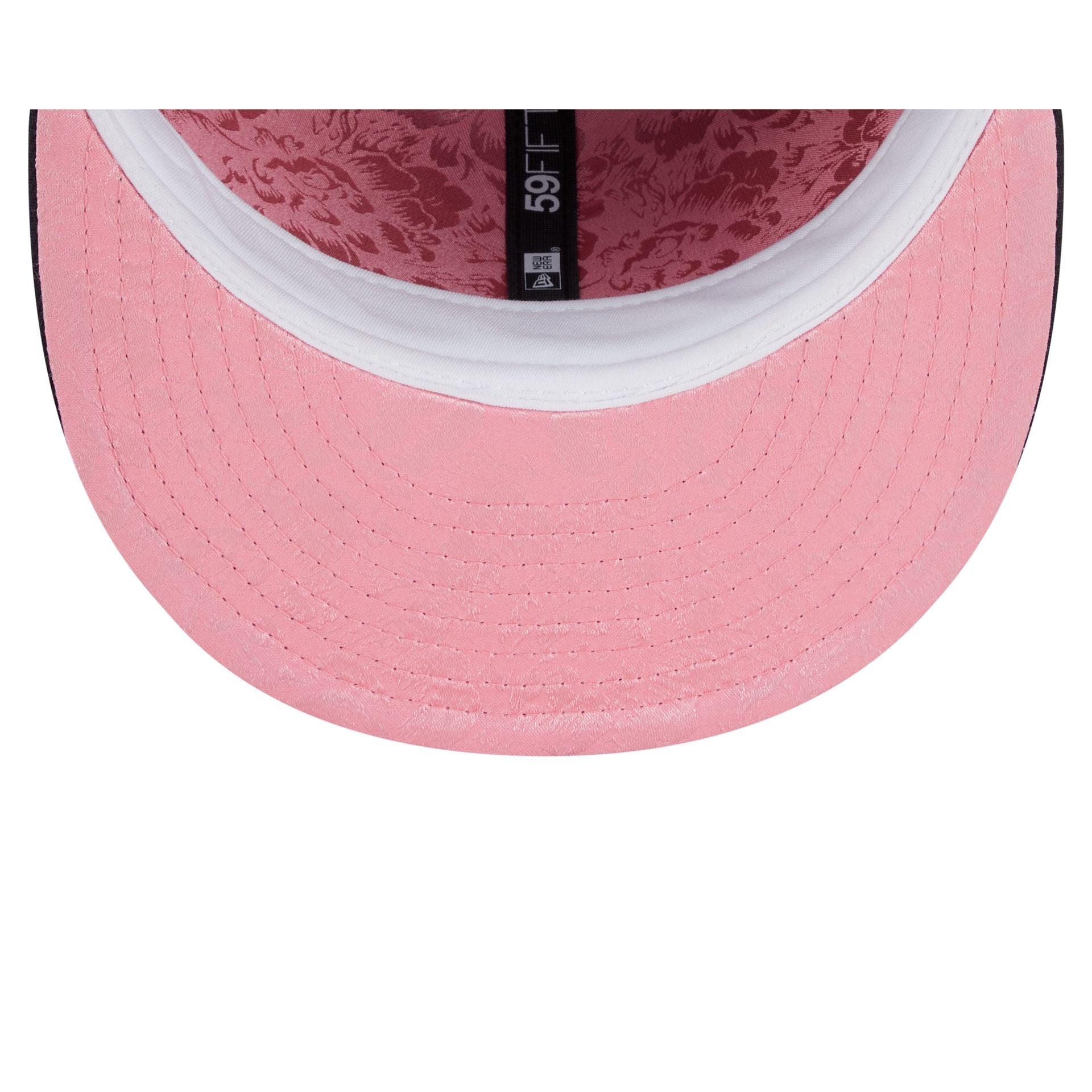 Atlanta Braves Floral Undervisor 59FIFTY Fitted Hat