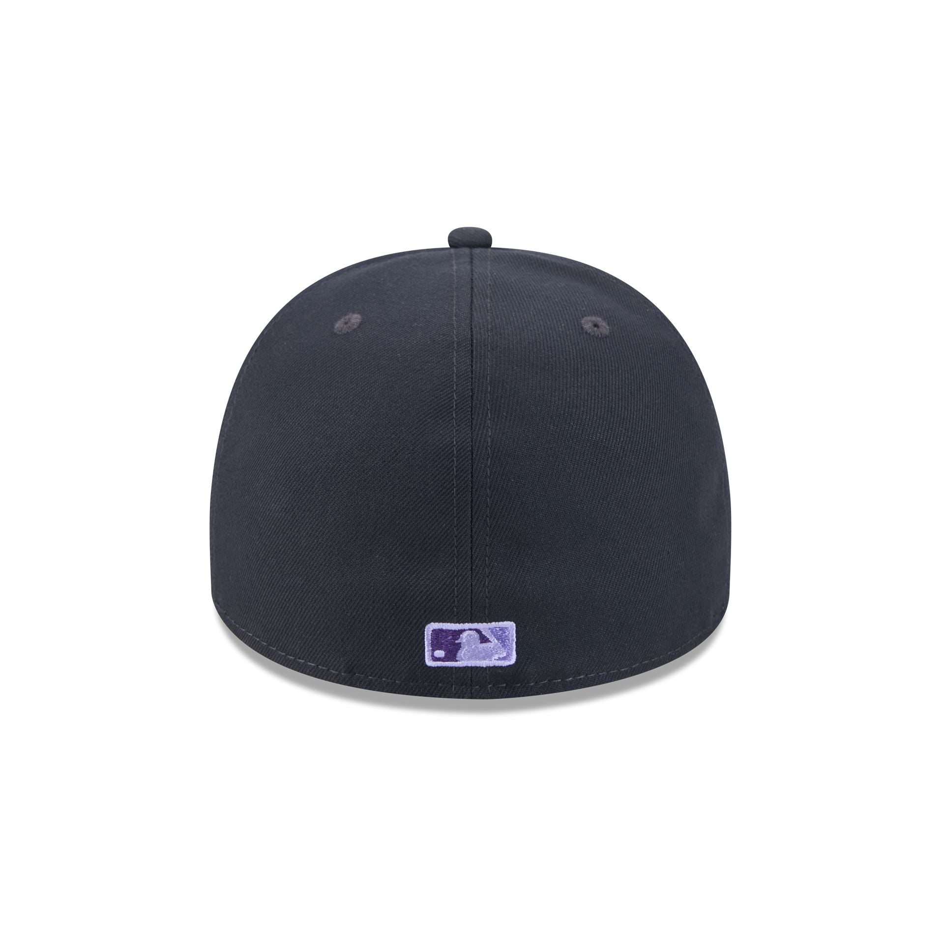 Atlanta Braves Navy Lavender 59FIFTY A-Frame Fitted Hat
