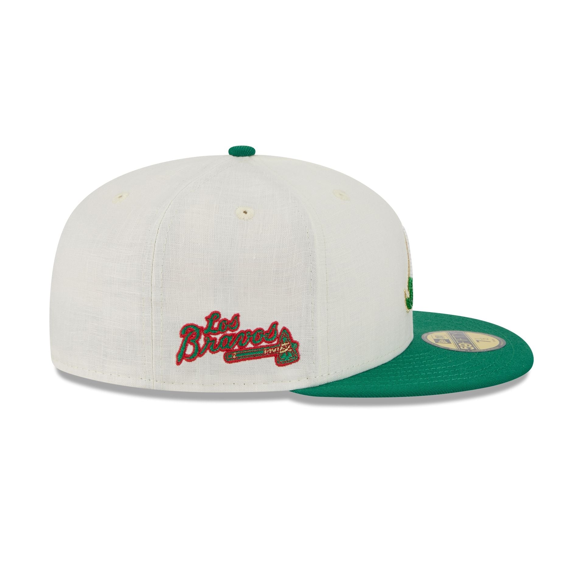 Atlanta Braves Beaded Linen 59FIFTY Fitted Hat