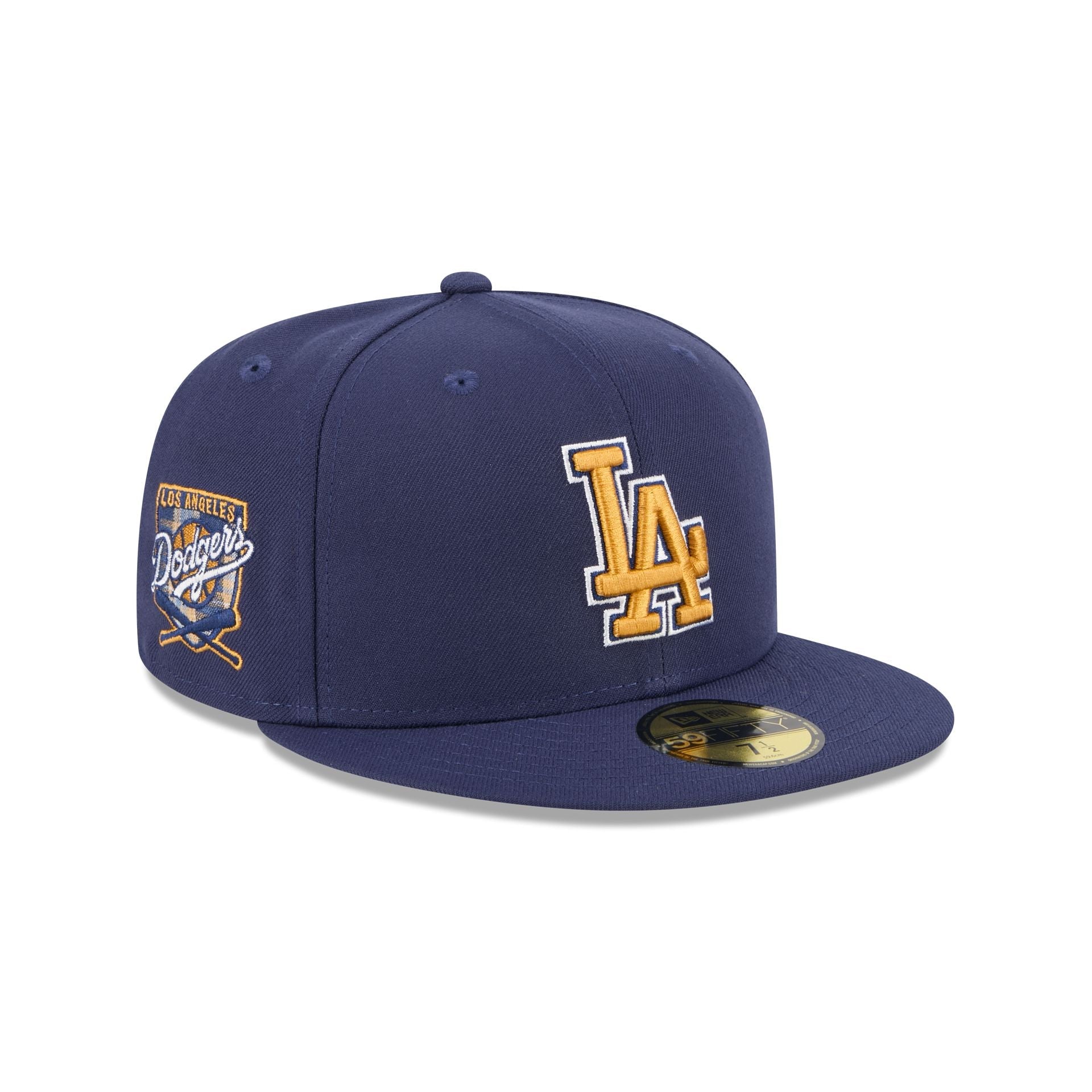 Los Angeles Dodgers Blue Tartan 59FIFTY Fitted Hat