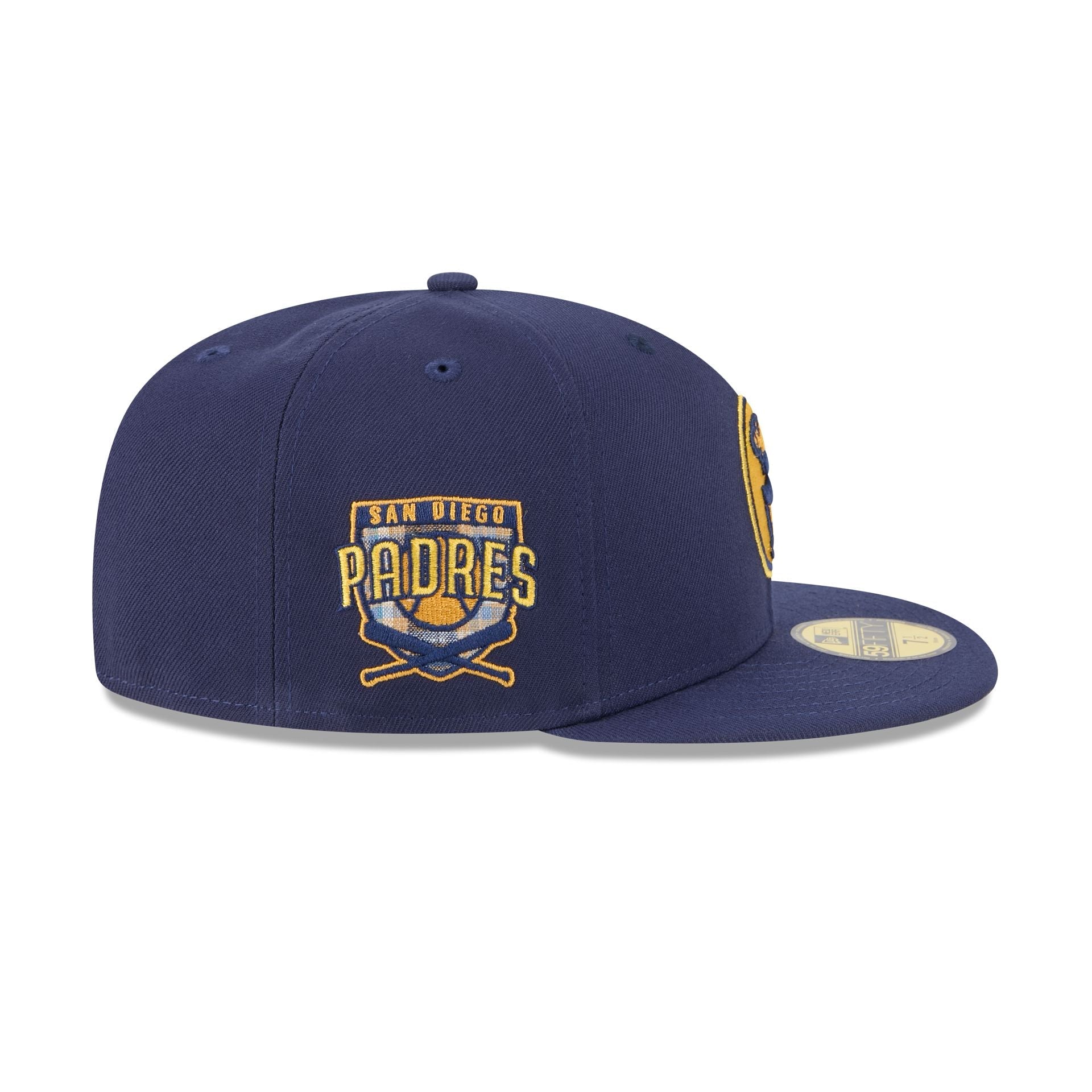 San Diego Padres Blue Tartan 59FIFTY Fitted Hat