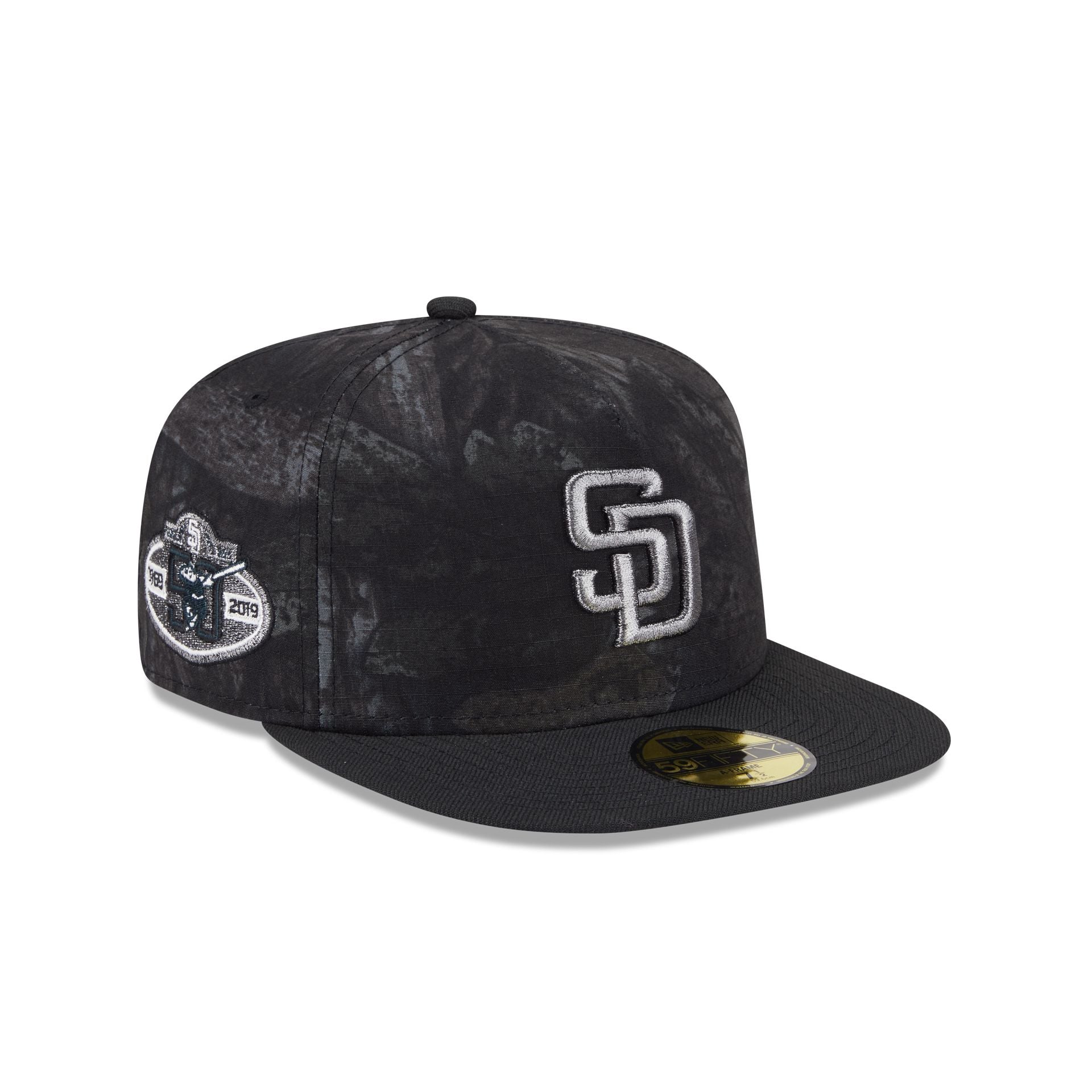 Just Caps Ripstop Camo San Diego Padres 59FIFTY A-Frame Fitted Hat