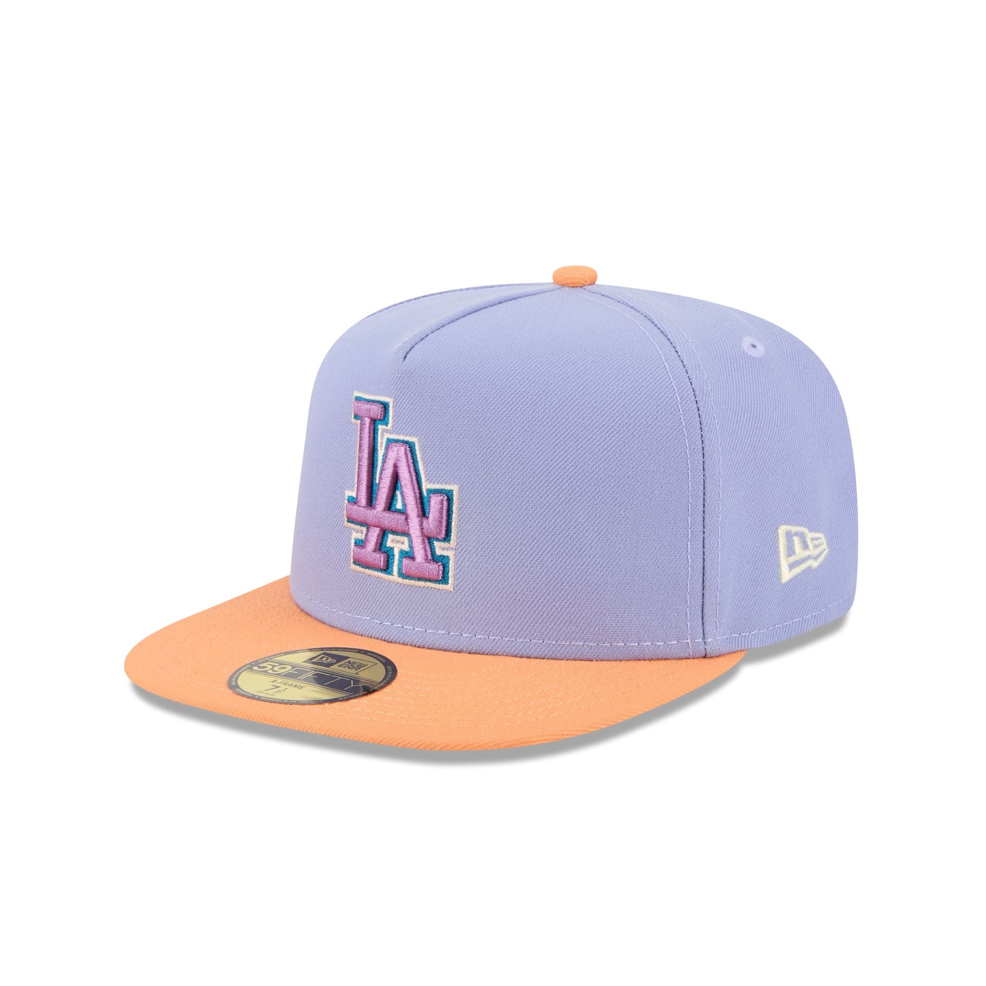 Los Angeles Dodgers Lavender 59FIFTY A-Frame Fitted Hat