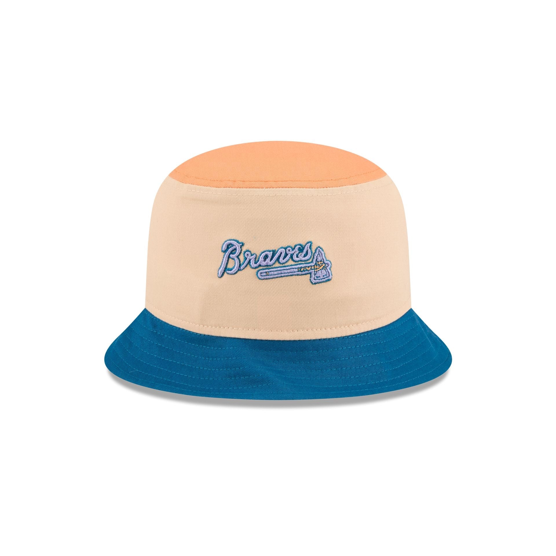 Atlanta Braves Mango Mocha Bucket Hat