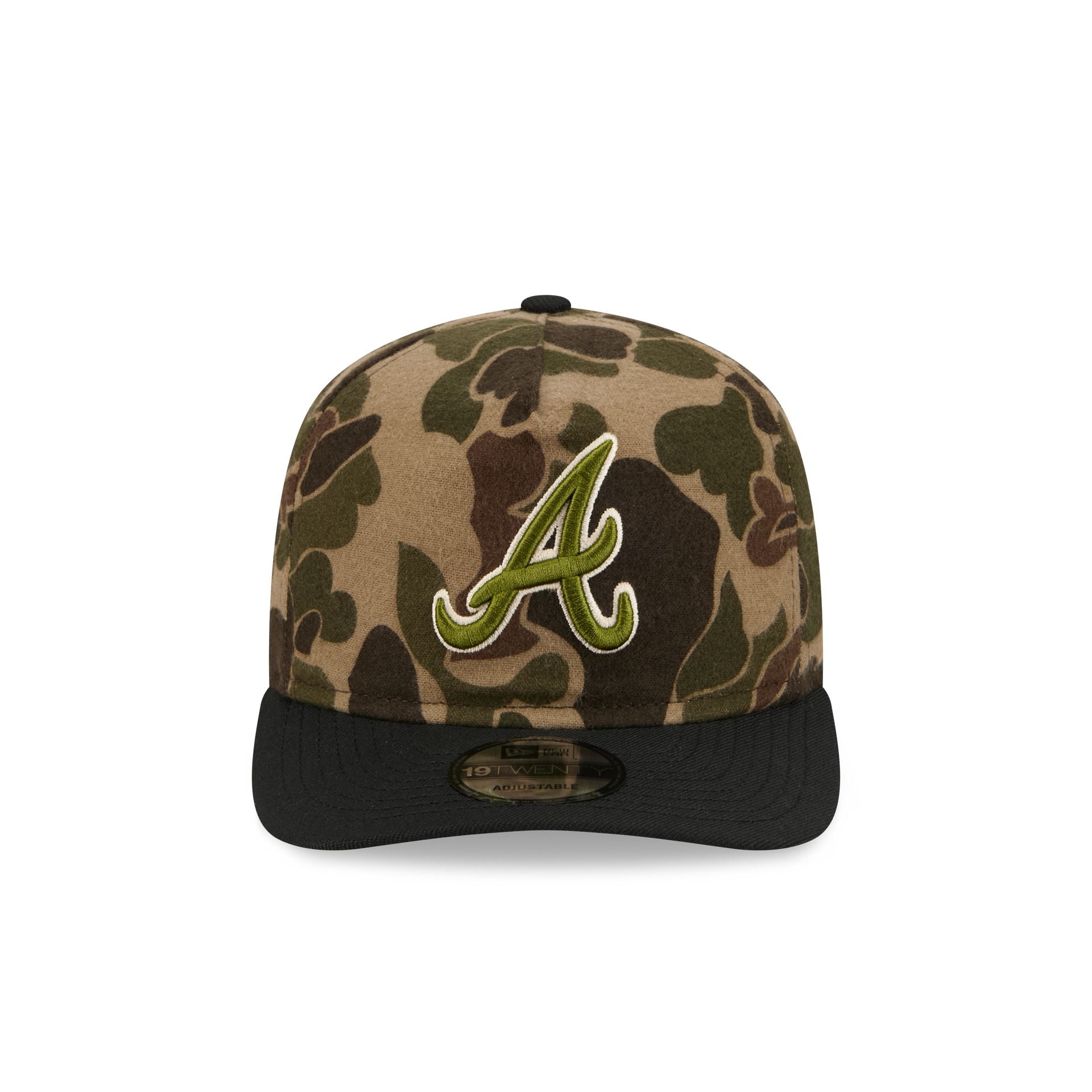 Atlanta Braves Three Looms Wool Duck Camo 19TWENTY Adjustable Hat