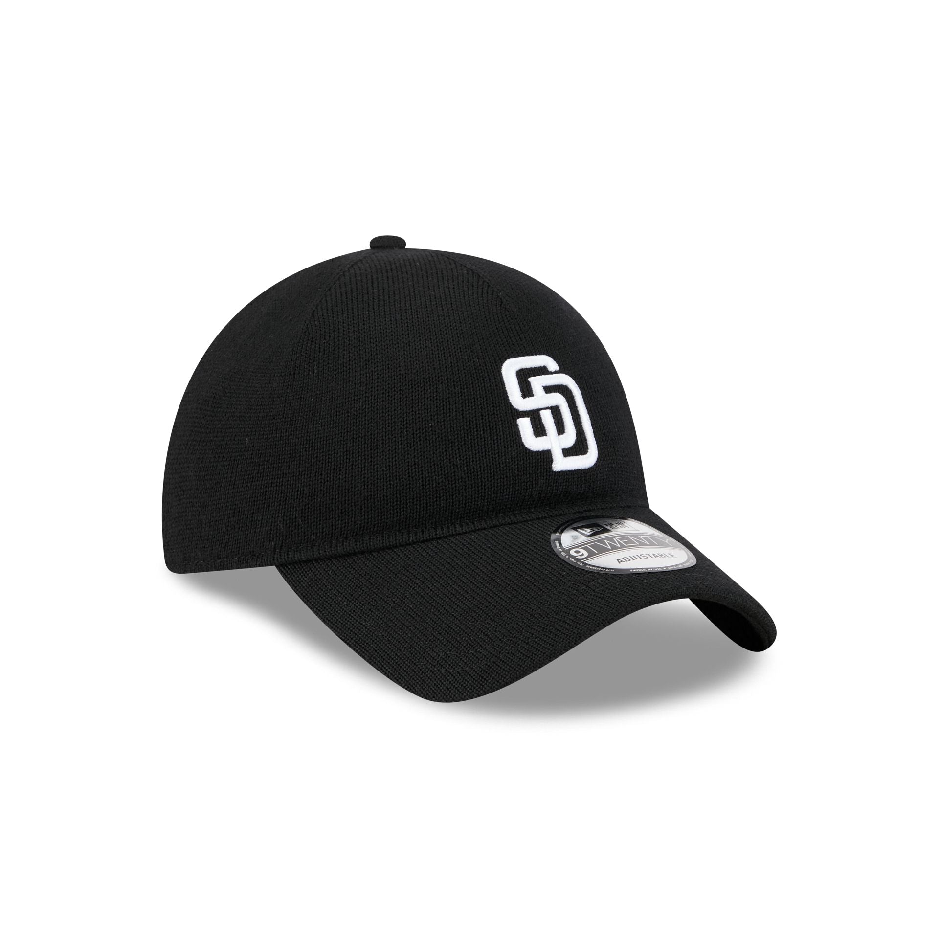 San Diego Padres Merino Wool Black 9TWENTY Adjustable Hat