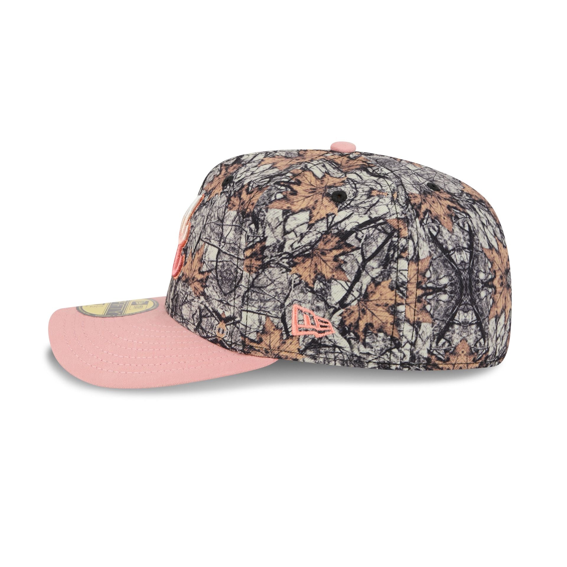 Just Caps Gradient Camo Atlanta Braves 59FIFTY Fitted Hat