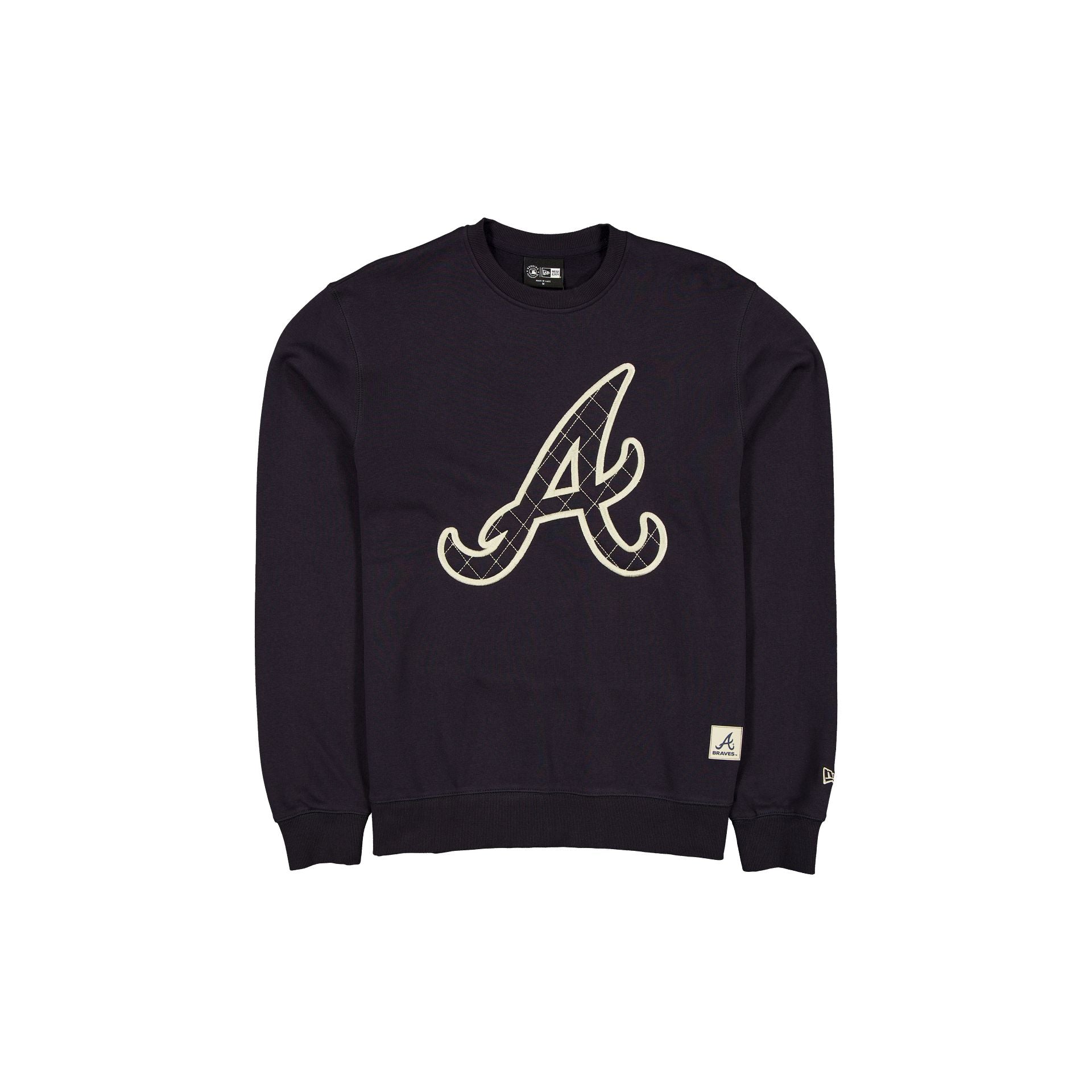 Atlanta Braves Quilted Crewneck