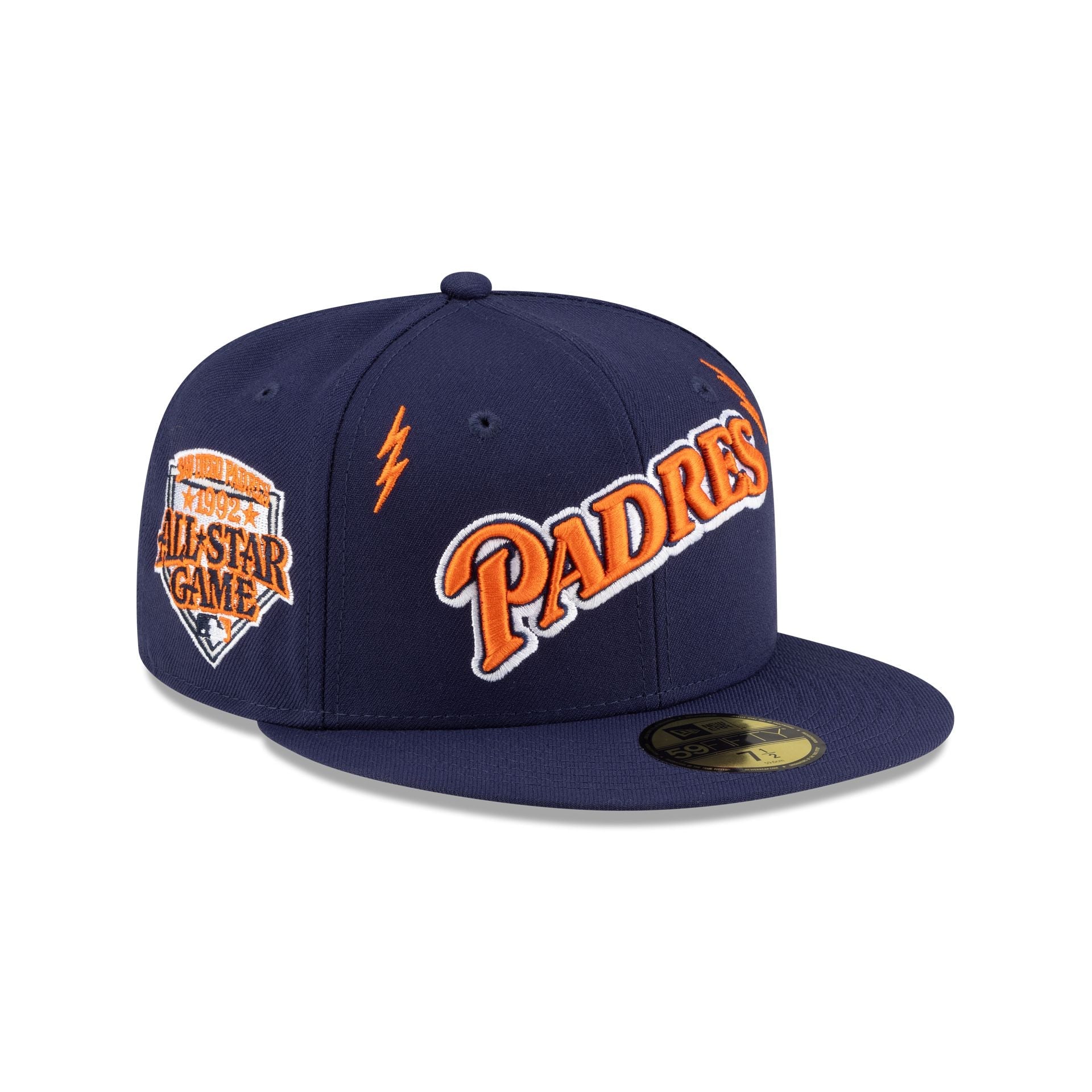 Diet Starts Monday x San Diego Padres Lightening Bolts 59FIFTY Fitted Hat