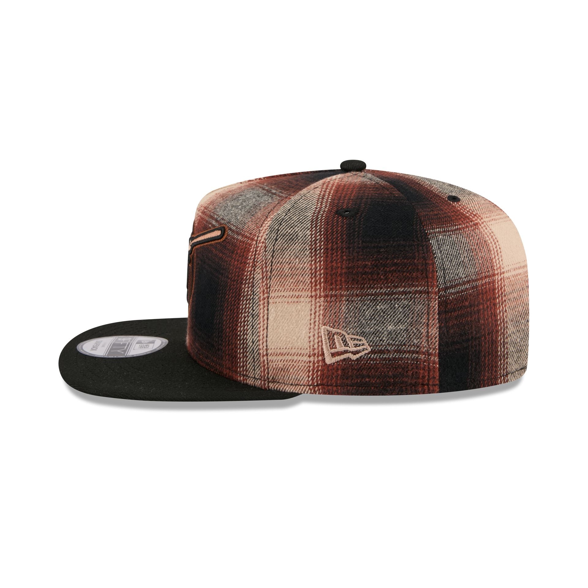 San Diego Padres Grunge Plaid 9FIFTY A-Frame Adjustable Hat