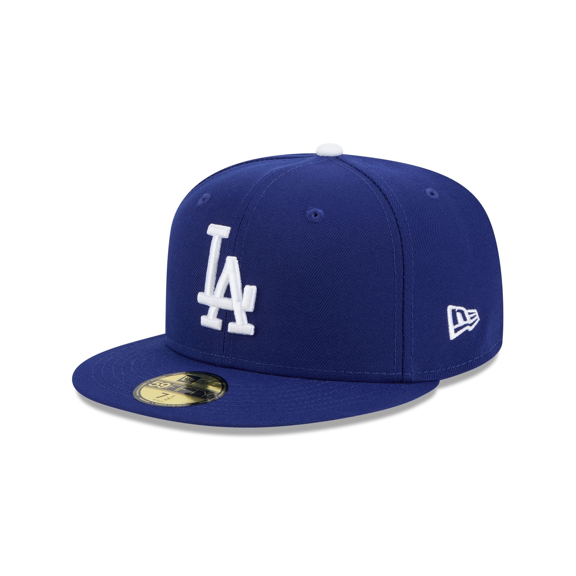 Los Angeles Dodgers 2024 World Series Champions Trophy Side Patch 59FIFTY Fitted Hat