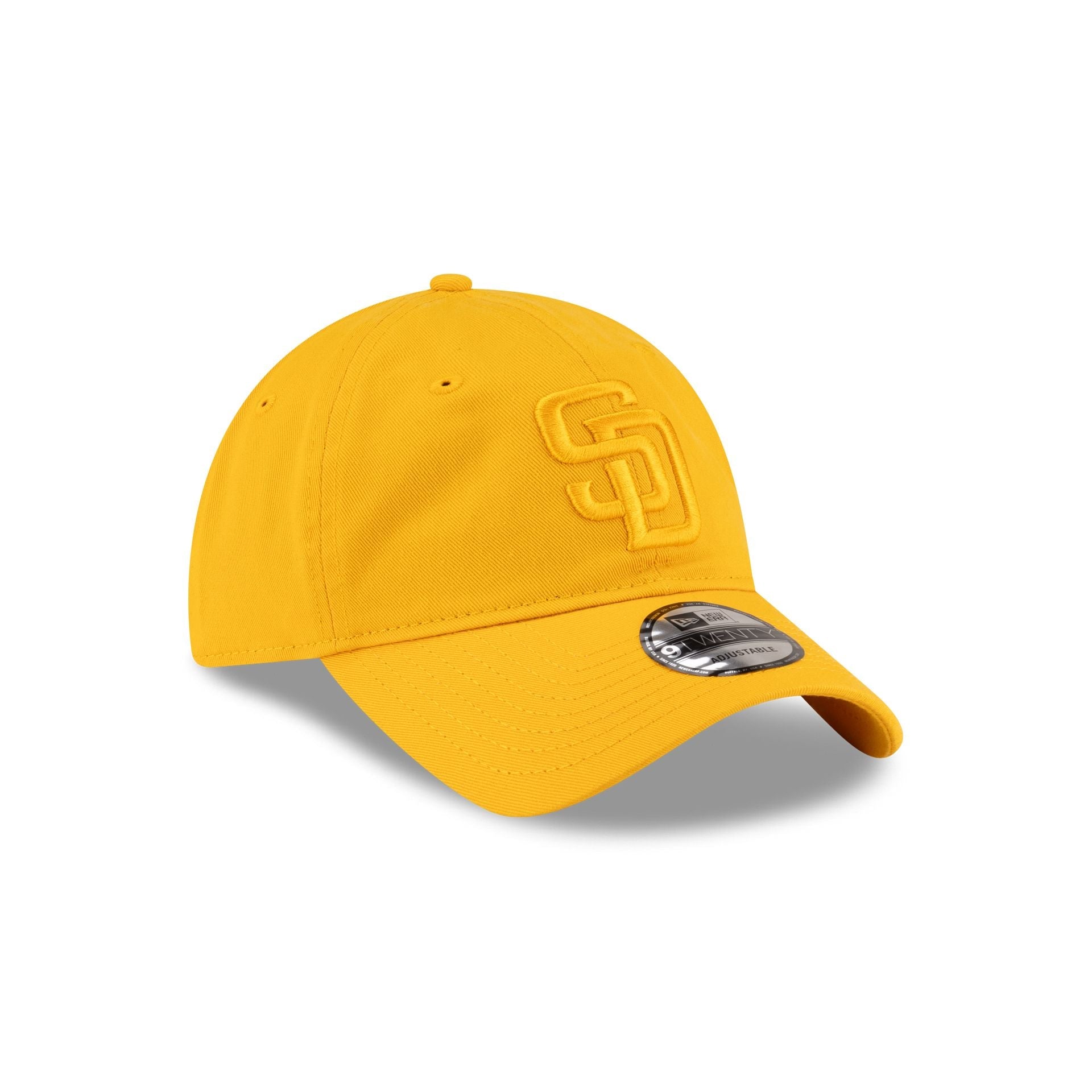 San Diego Padres Gold 9TWENTY Adjustable Hat