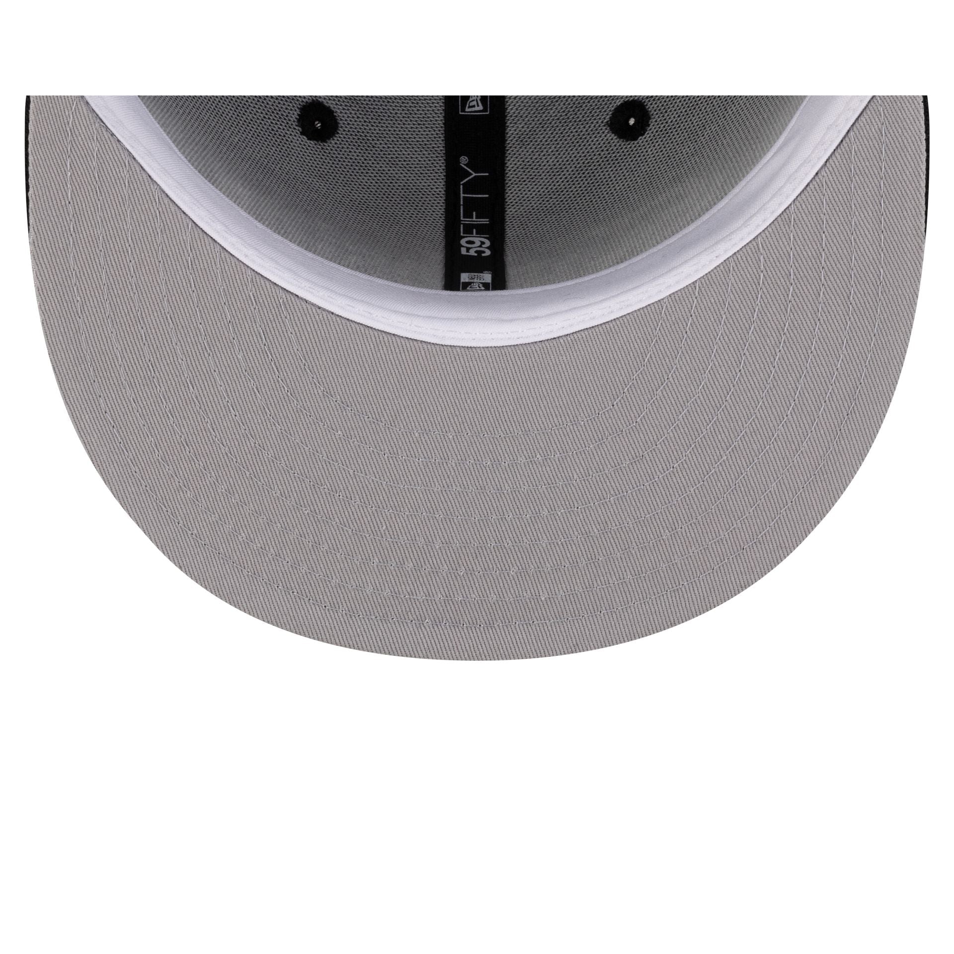 Just Caps Gothic Script Chicago White Sox 59FIFTY Fitted Hat