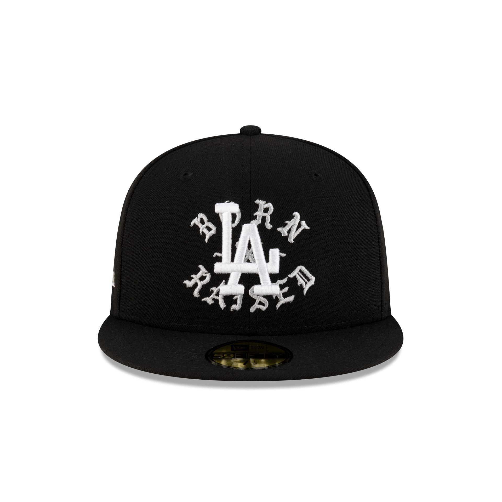 Born x Raised x Los Angeles Dodgers World Series Champions Black 59FIFTY Fitted Hat
