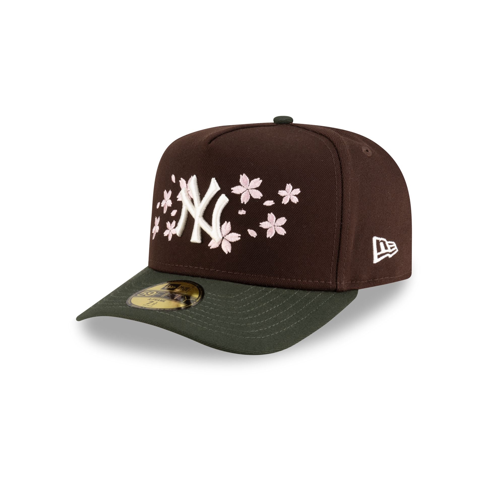 Just Caps Cherry Blossom New York Yankees 59FIFTY A-Frame Fitted Hat