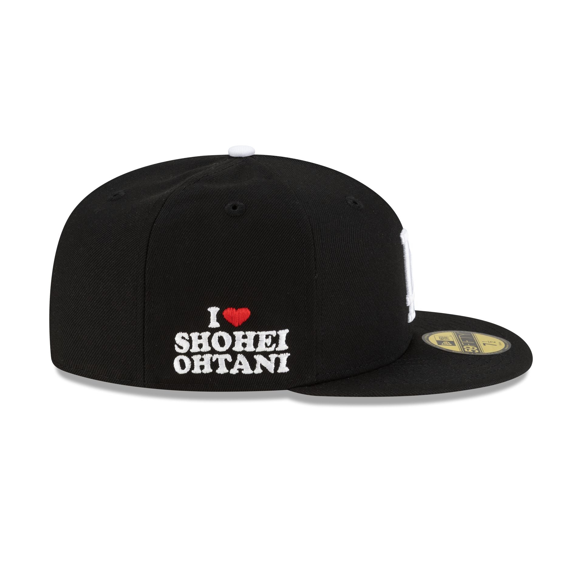 Los Angeles Dodgers Shohei Ohtani Black 59FIFTY Fitted Hat