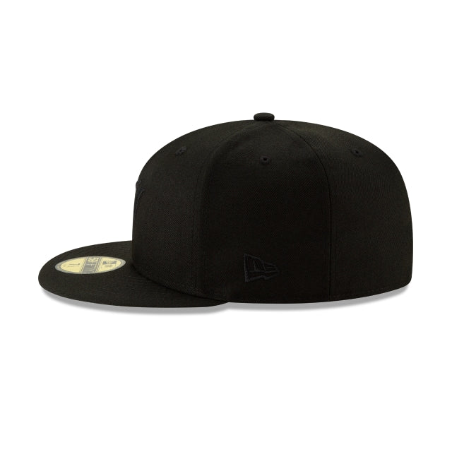 Miami Marlins 2019 Blackout Basic 59FIFTY Fitted Hat
