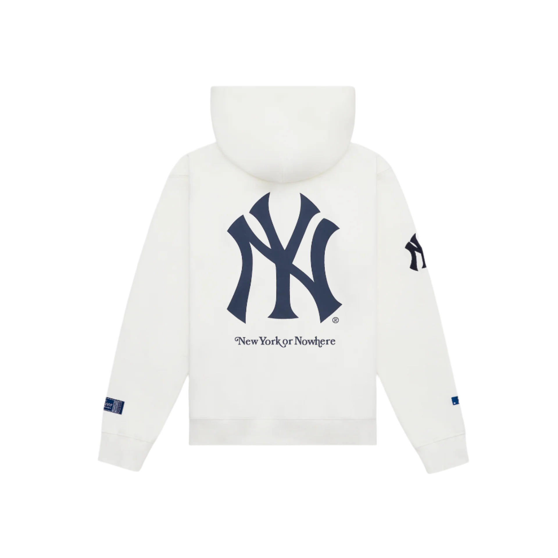 New York or Nowhere x New York Yankees Optic White Full-Zip Hoodie