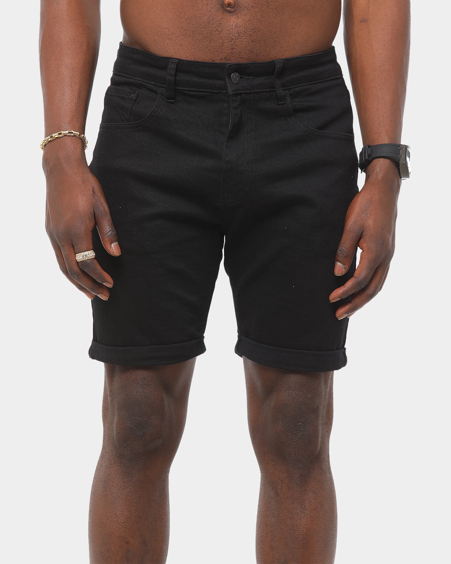 Saint Morta Ethos Denim Short Black