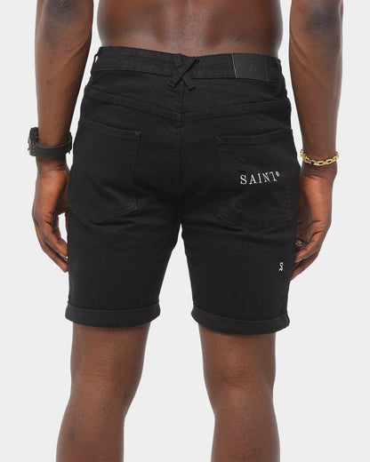 Saint Morta Ethos Denim Short Black