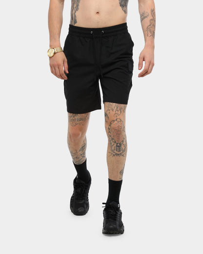 Carré Rev 001 Cargo Shorts Black