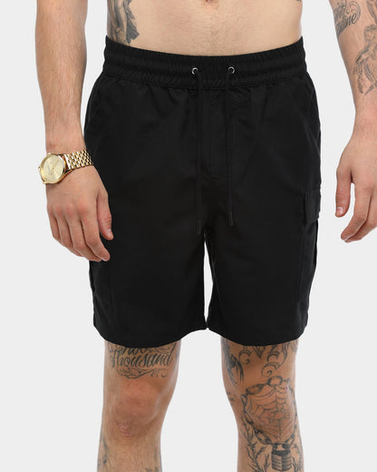 Carré Rev 001 Cargo Shorts Black