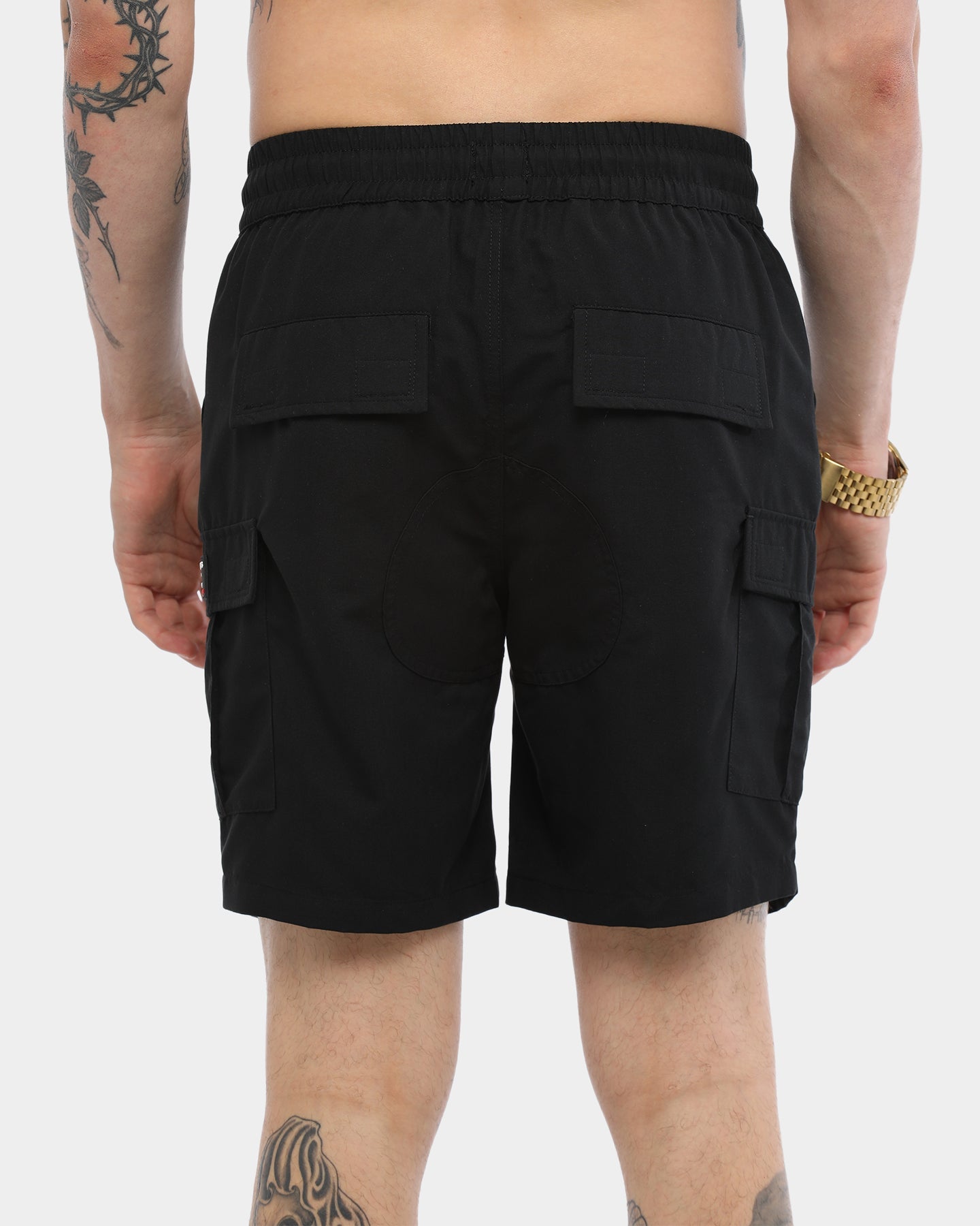 Carré Rev 001 Cargo Shorts Black