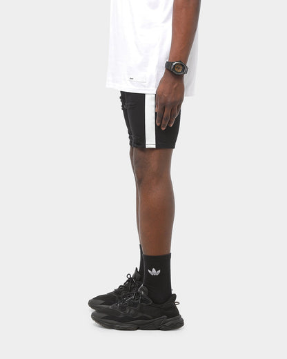 Saint Morta Racer Thrashed Short Black/White