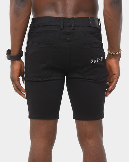 Saint Morta Racer Thrashed Short Black/White