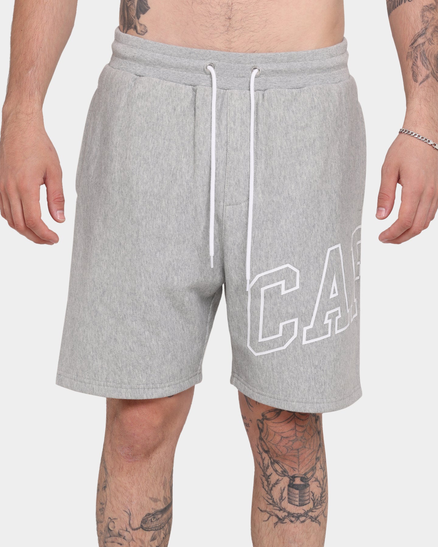 Carré Men's Enorme Sweat Short Grey Marle