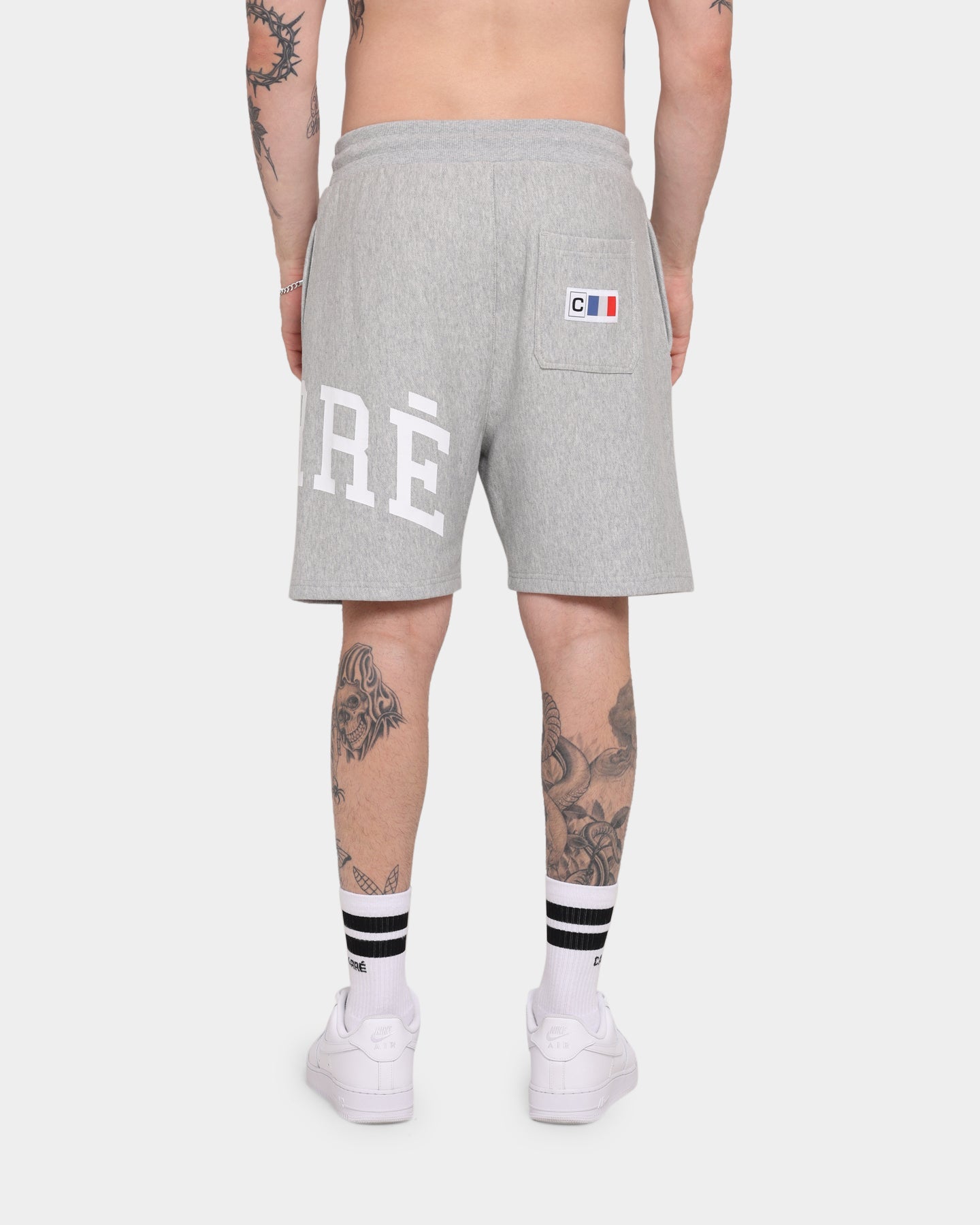 Carré Men's Enorme Sweat Short Grey Marle
